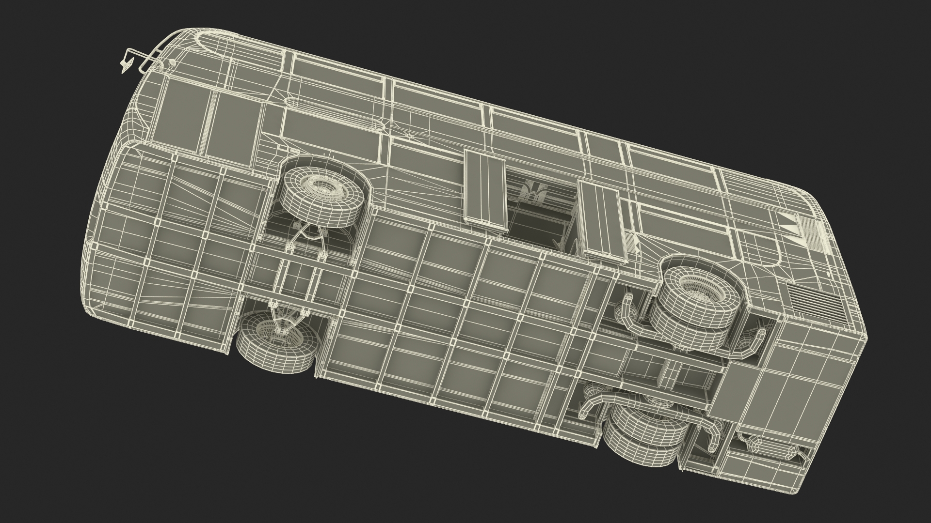 3D model Double Decker City Bus Stagecoach Enviro400 Rigged