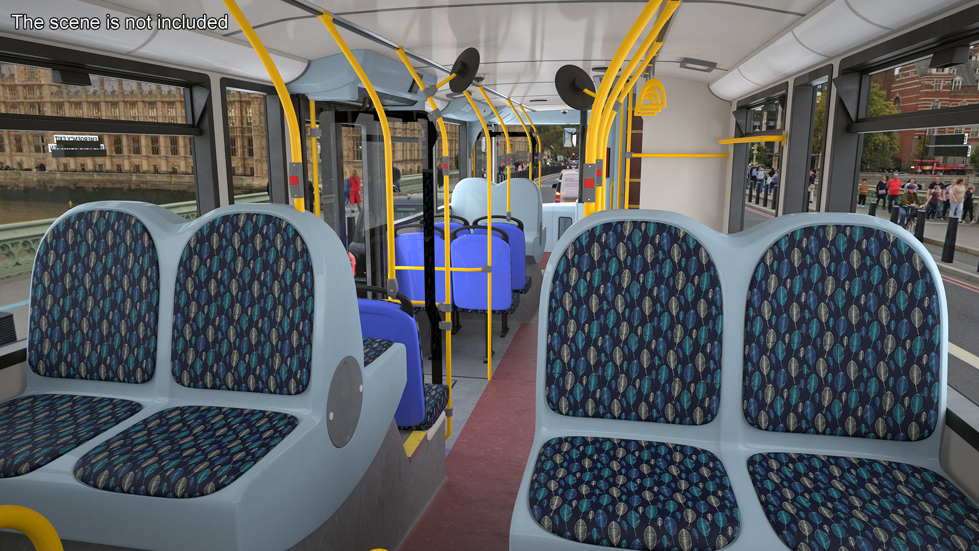 3D model Double Decker City Bus Stagecoach Enviro400 Rigged
