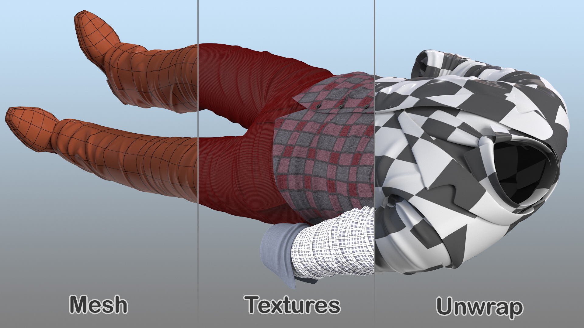 3D Men Casual Style Wear