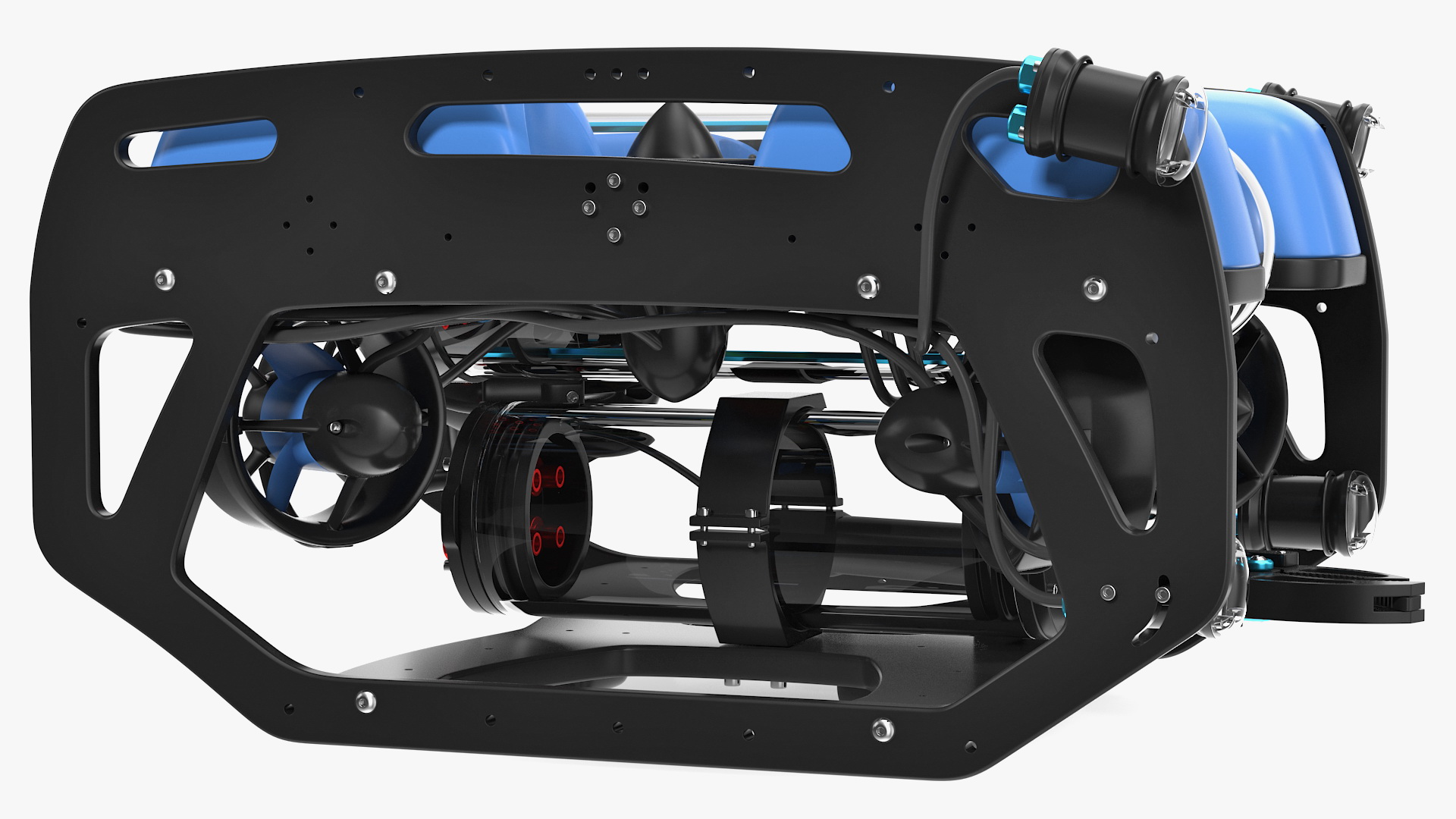 3D model Underwater Robot BlueROV2
