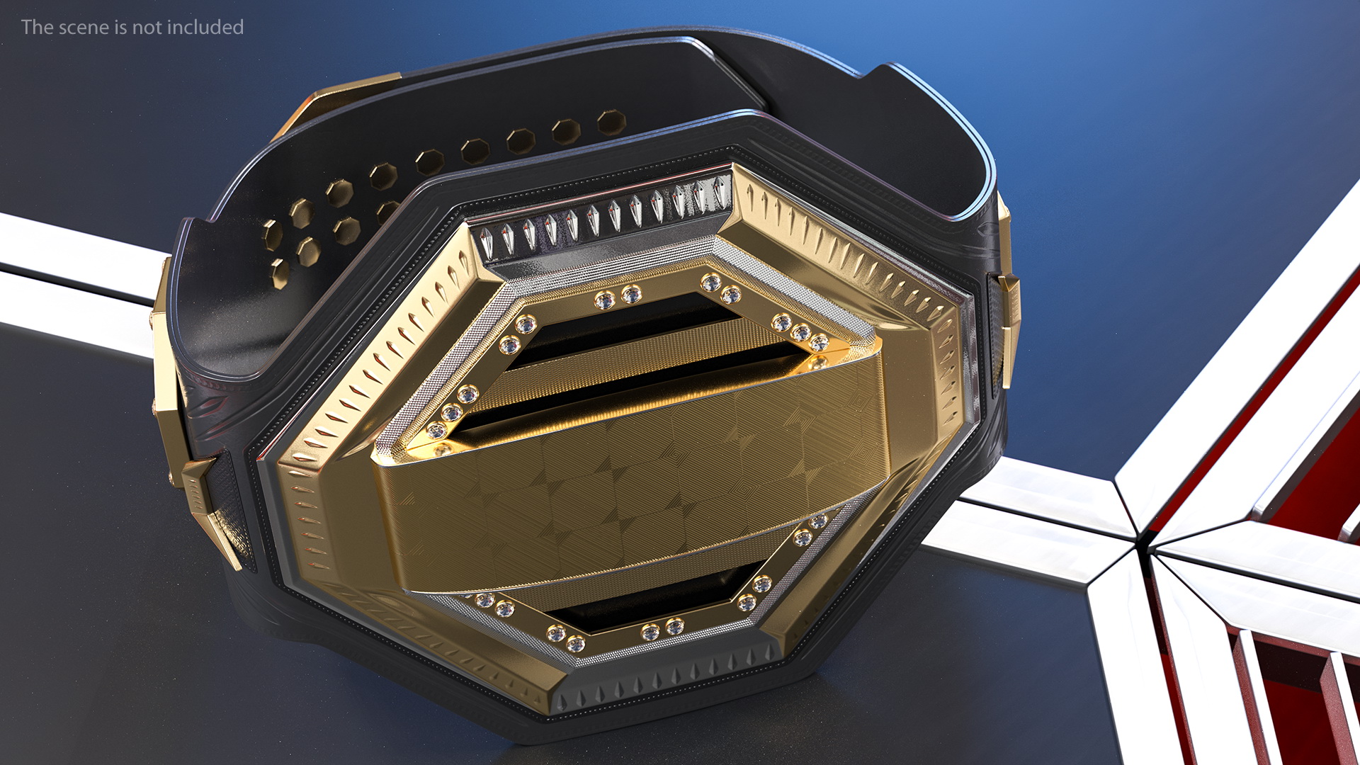 3D Champion Belt model