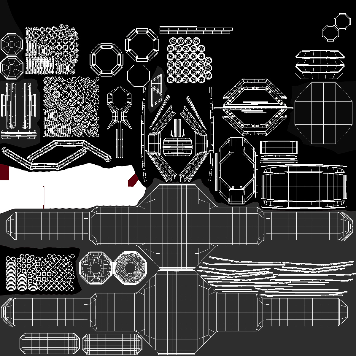 3D Champion Belt model