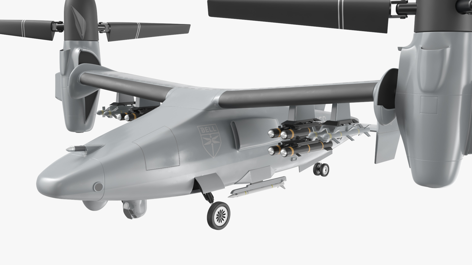 Bell V 247 Vigilant Combat Drone 3D