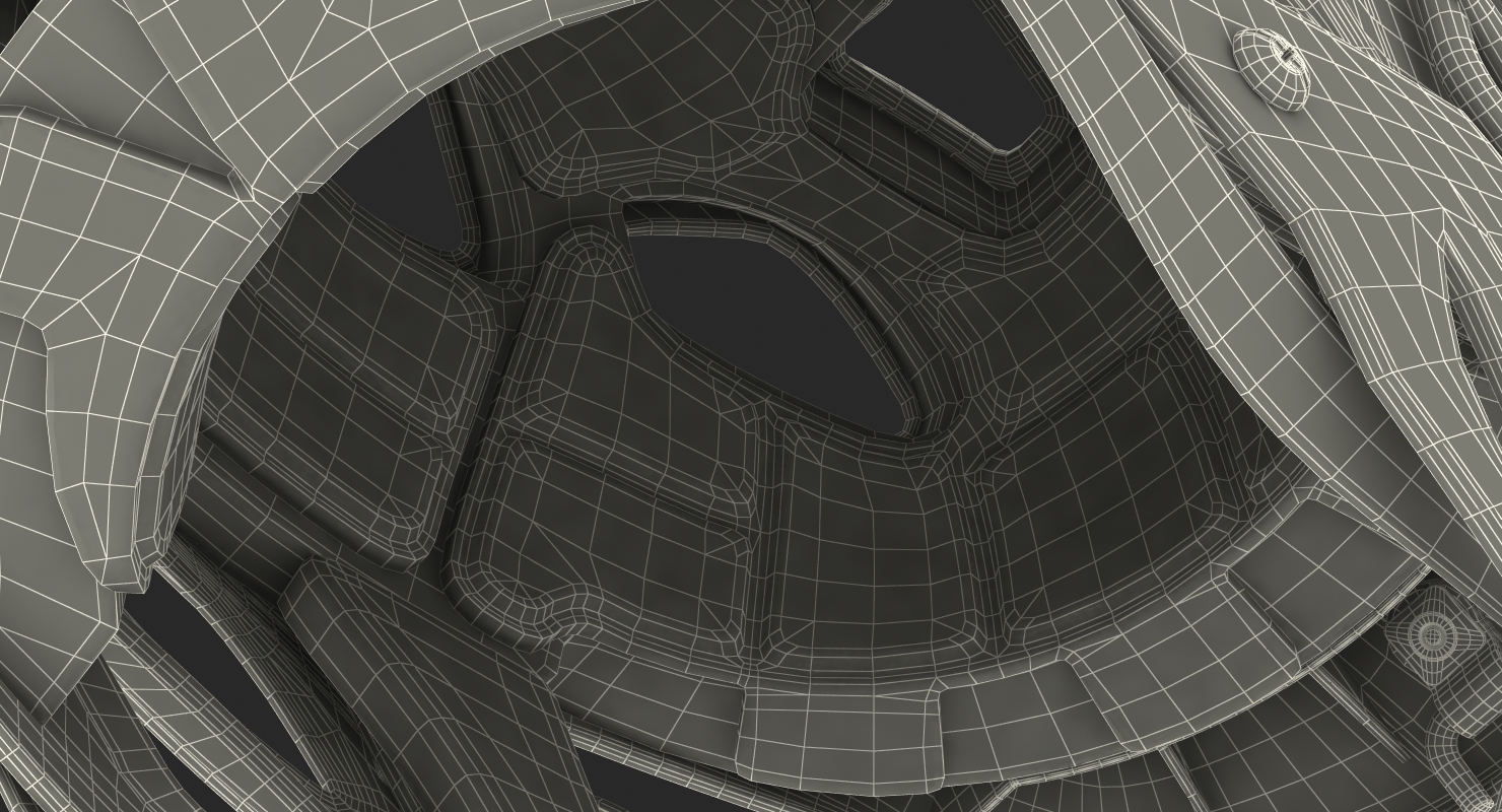3D model Lacrosse Helmet