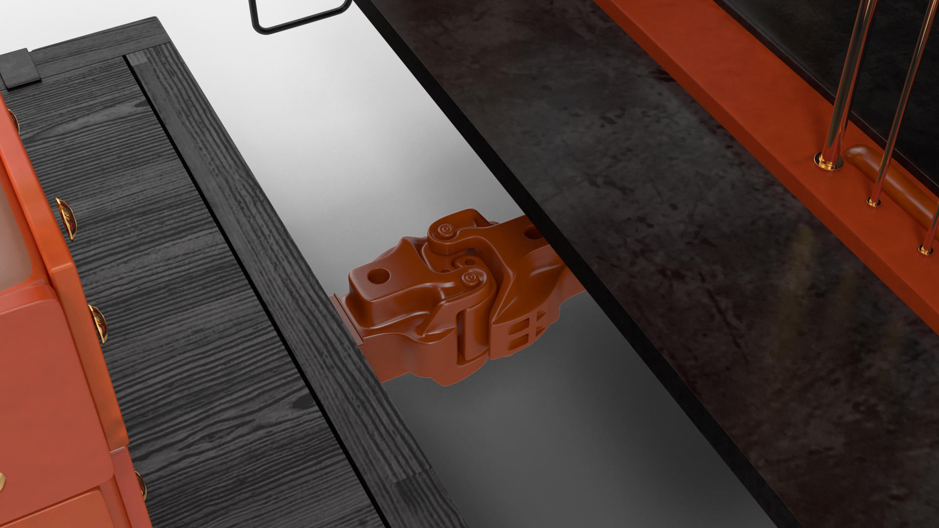 Steam Train And Freight Wagon 3D model