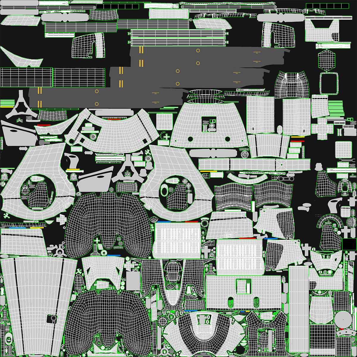 Light Civil Helicopter 3D