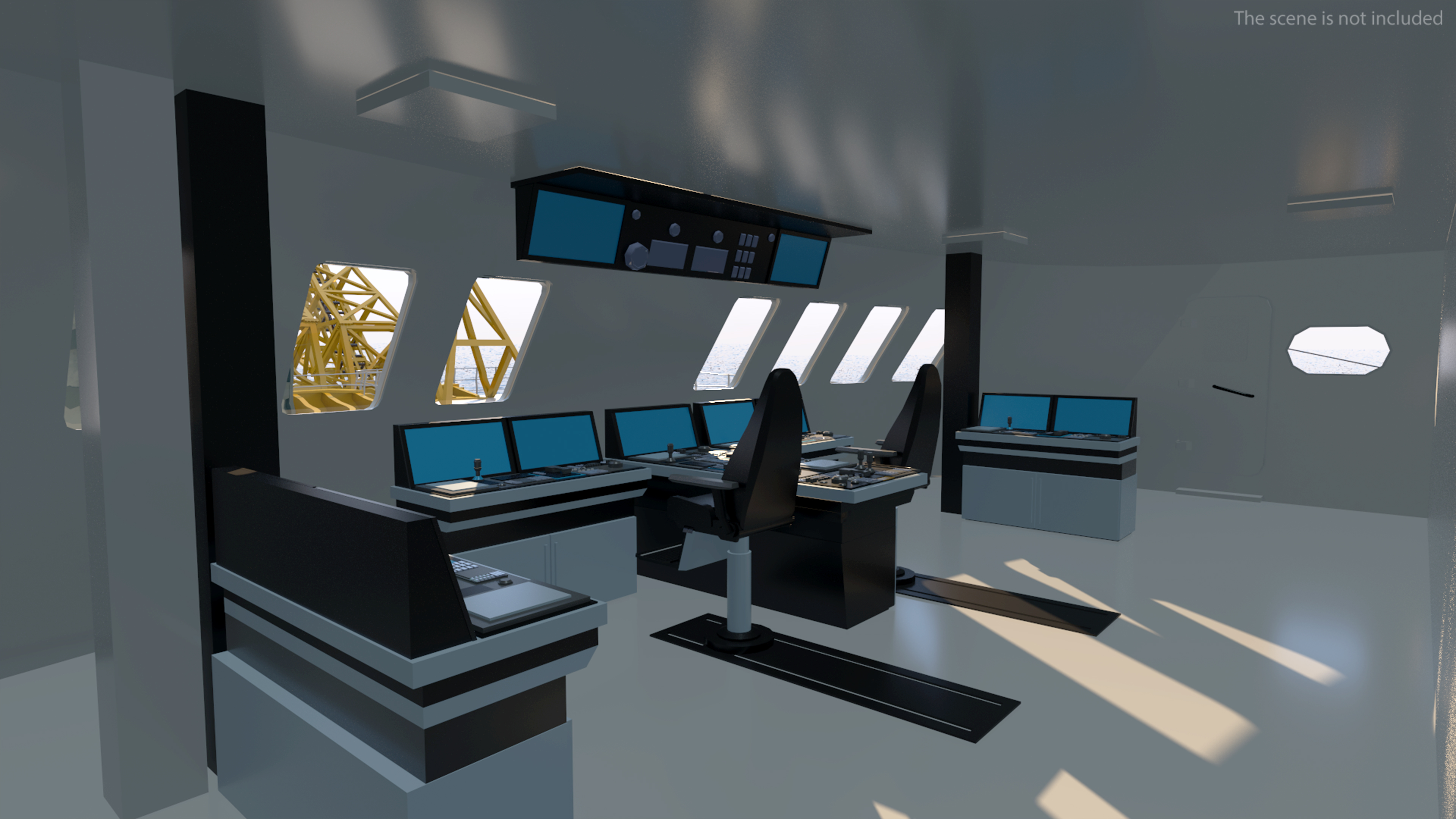 3D model Cable Layer Ship Nexans Aurora