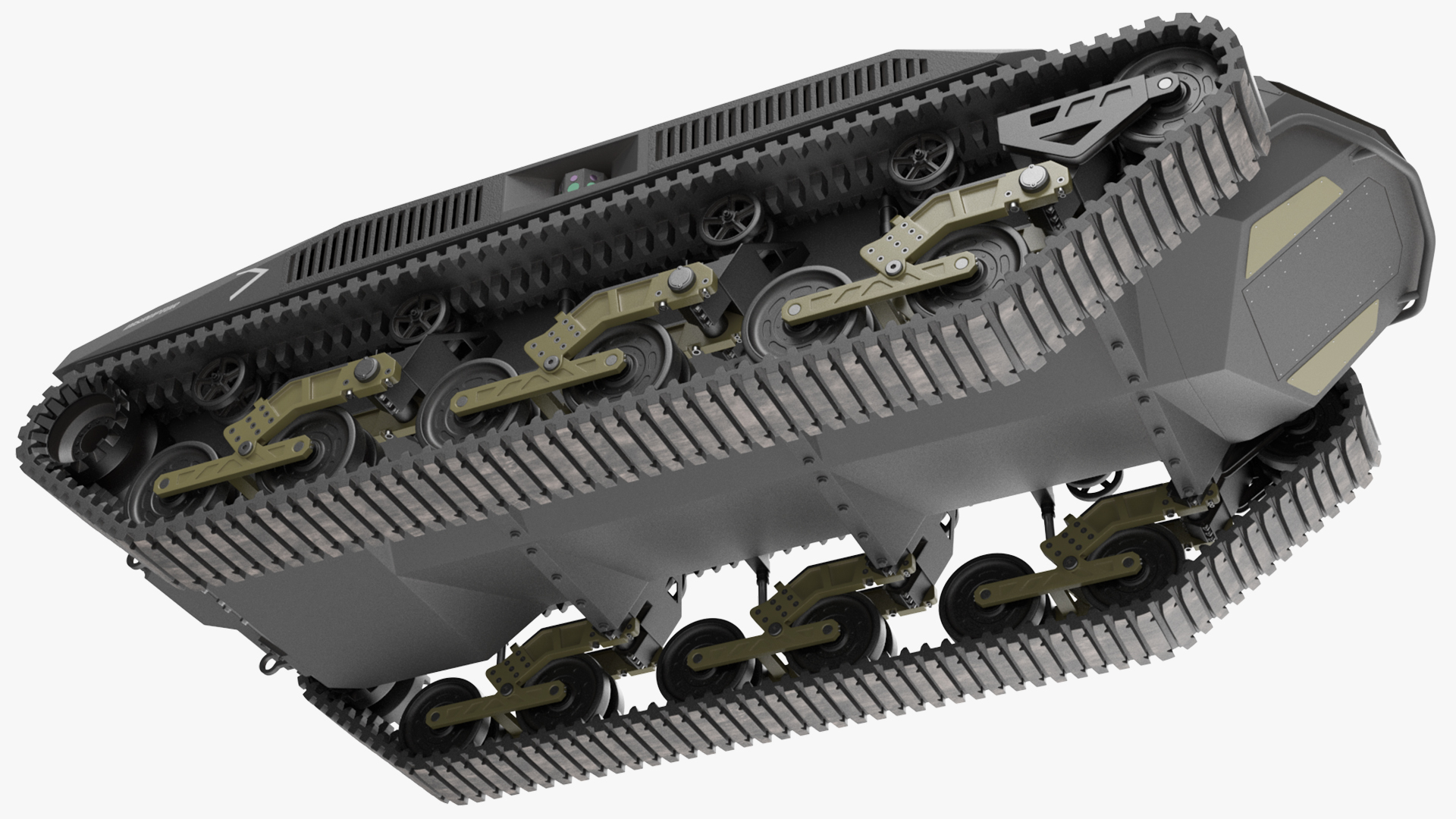 Ripsaw M5 Robotic Combat Vehicle Rigged 3D model