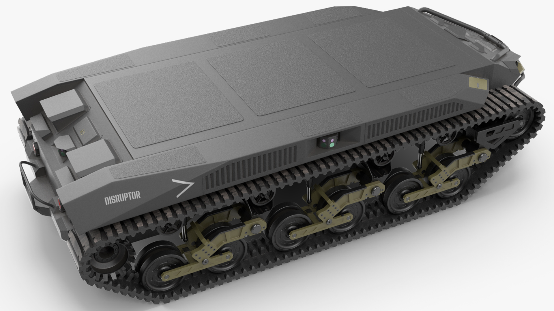 Ripsaw M5 Robotic Combat Vehicle Rigged 3D model