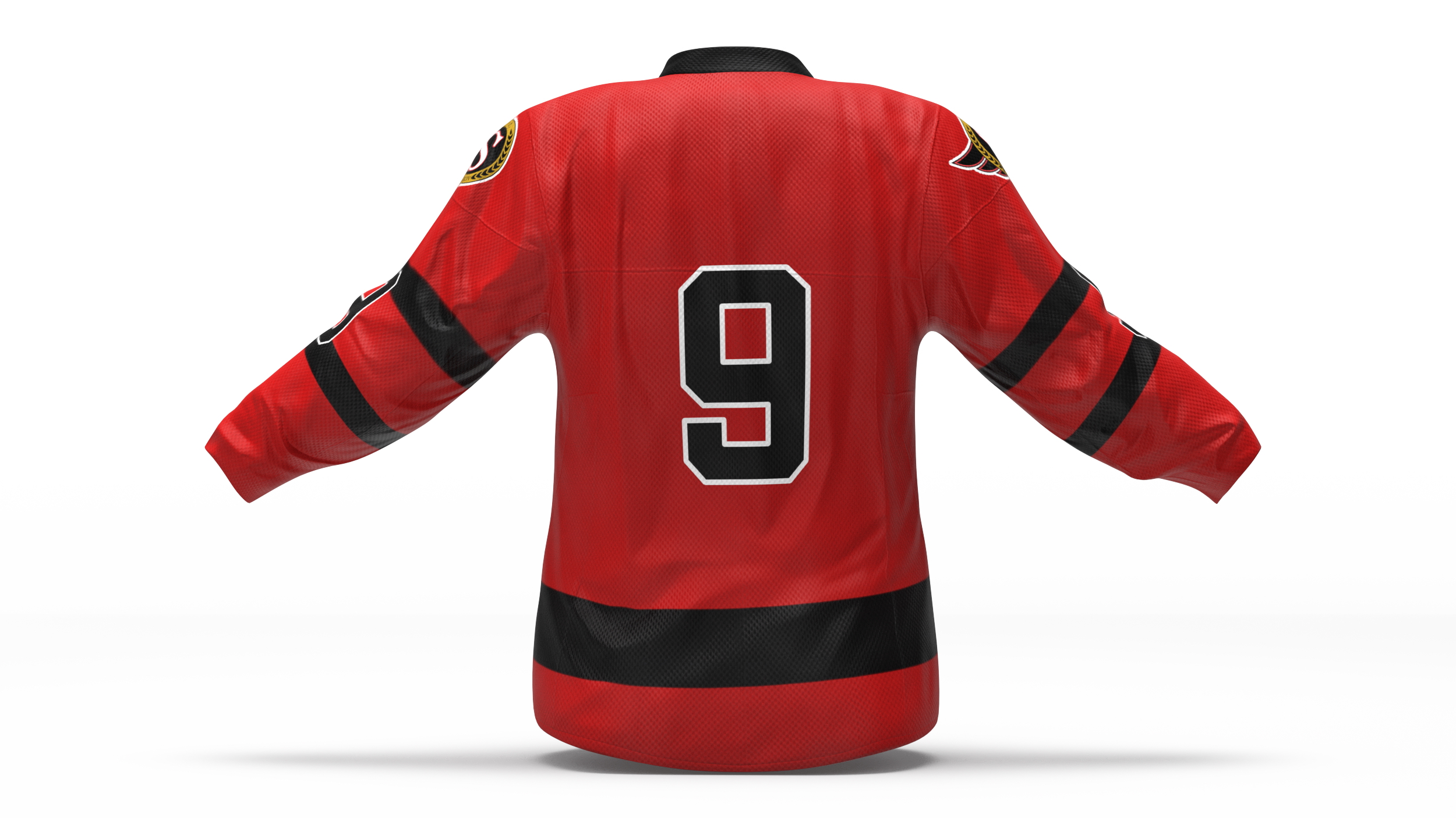 Hockey Jersey Ottawa Senators 3D model