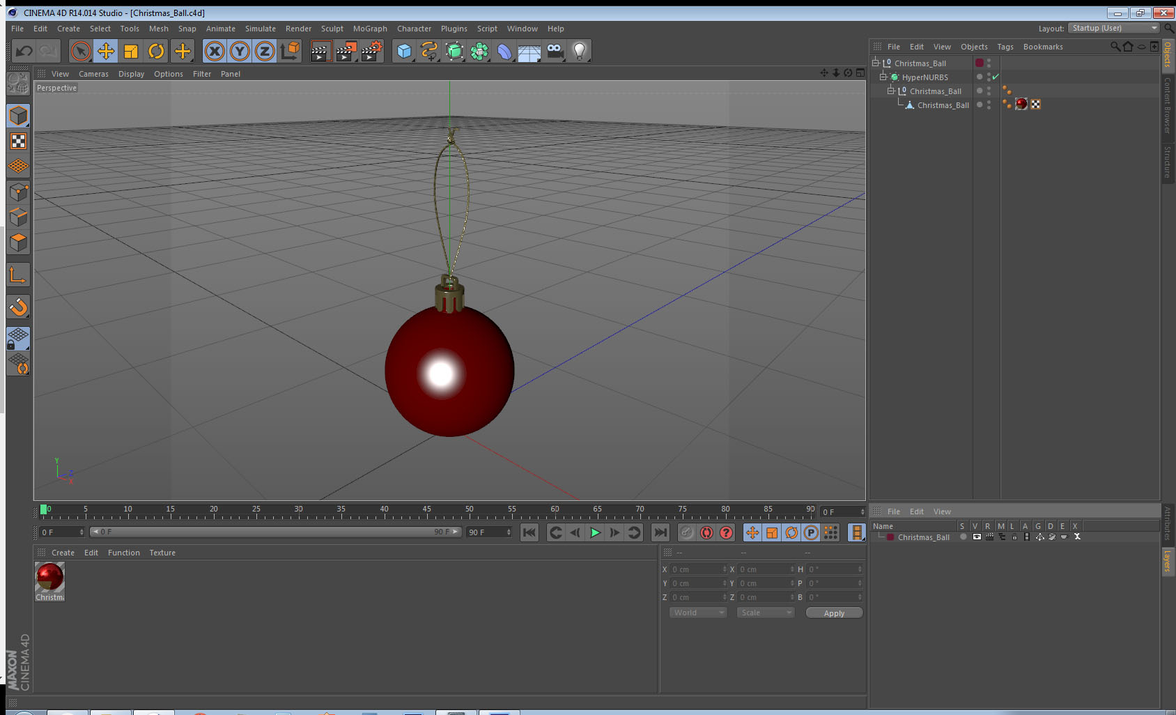 Christmas Ball 3D model