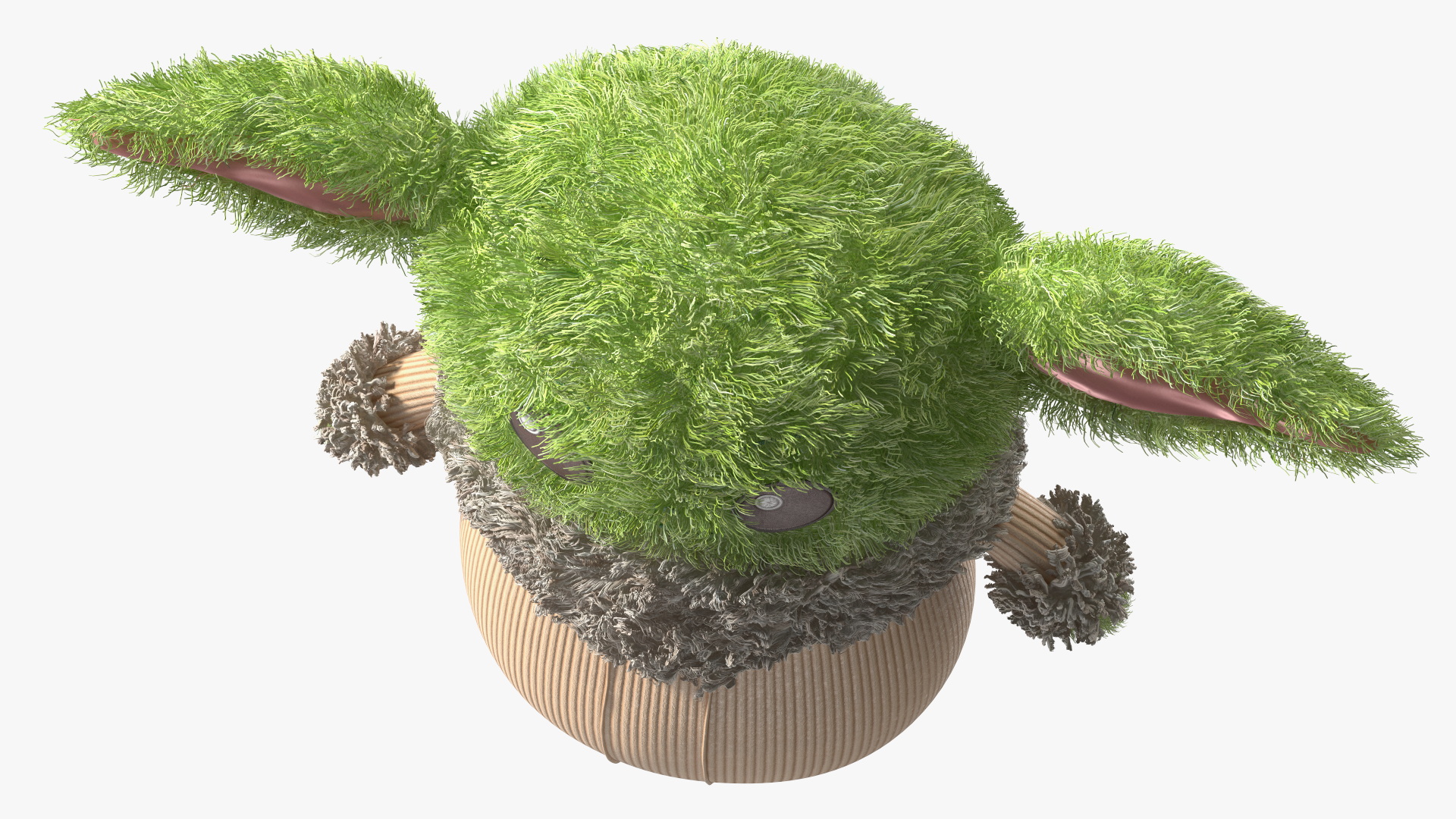 3D model Grogu Star Wars Plush Toy