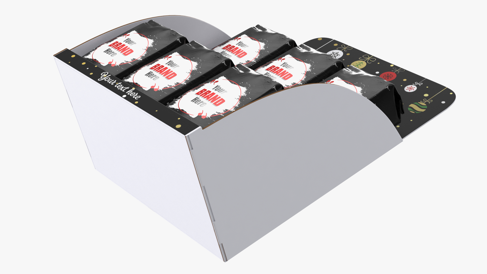 3D Holidays Coffee Sale Display model