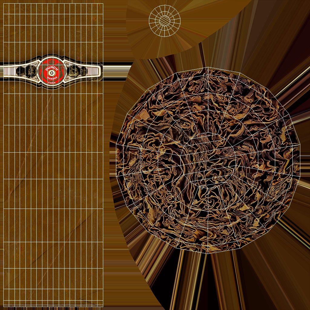 3D model Punch Double Corona Cigar