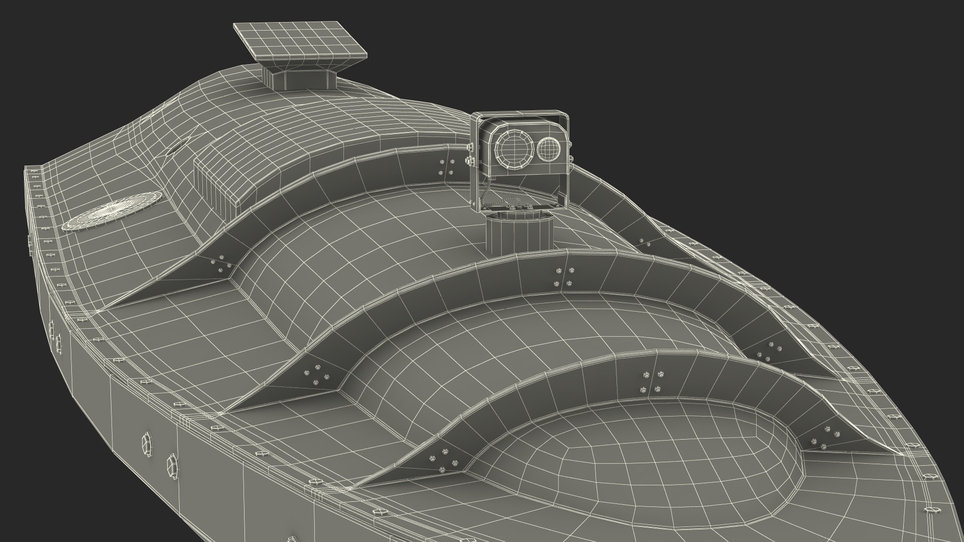 USV Drone 3D model