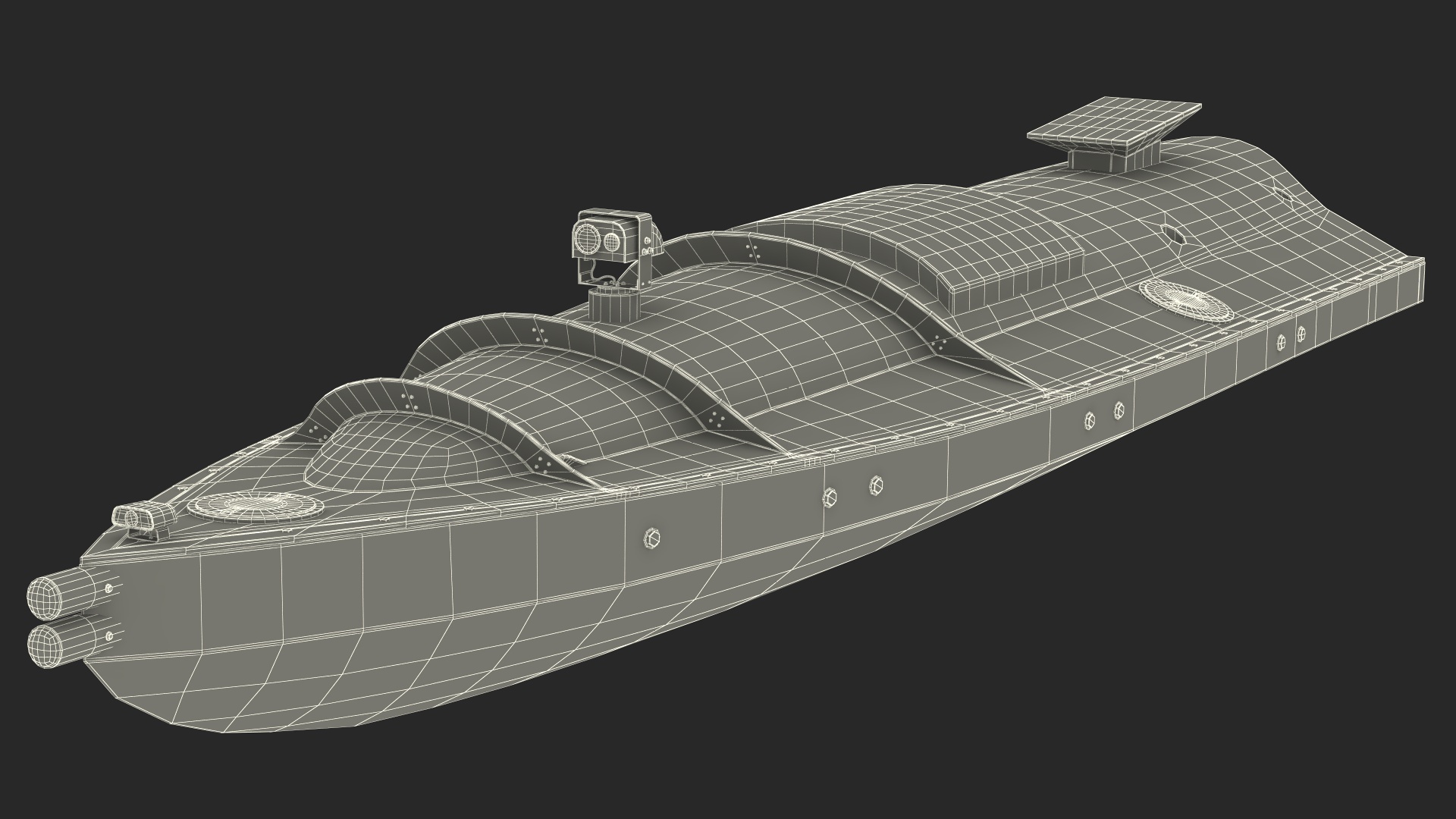 USV Drone 3D model