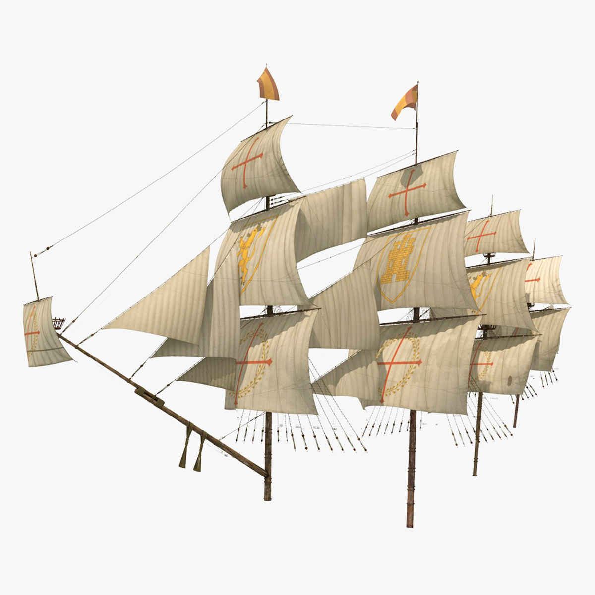 Sailing Ship Masts