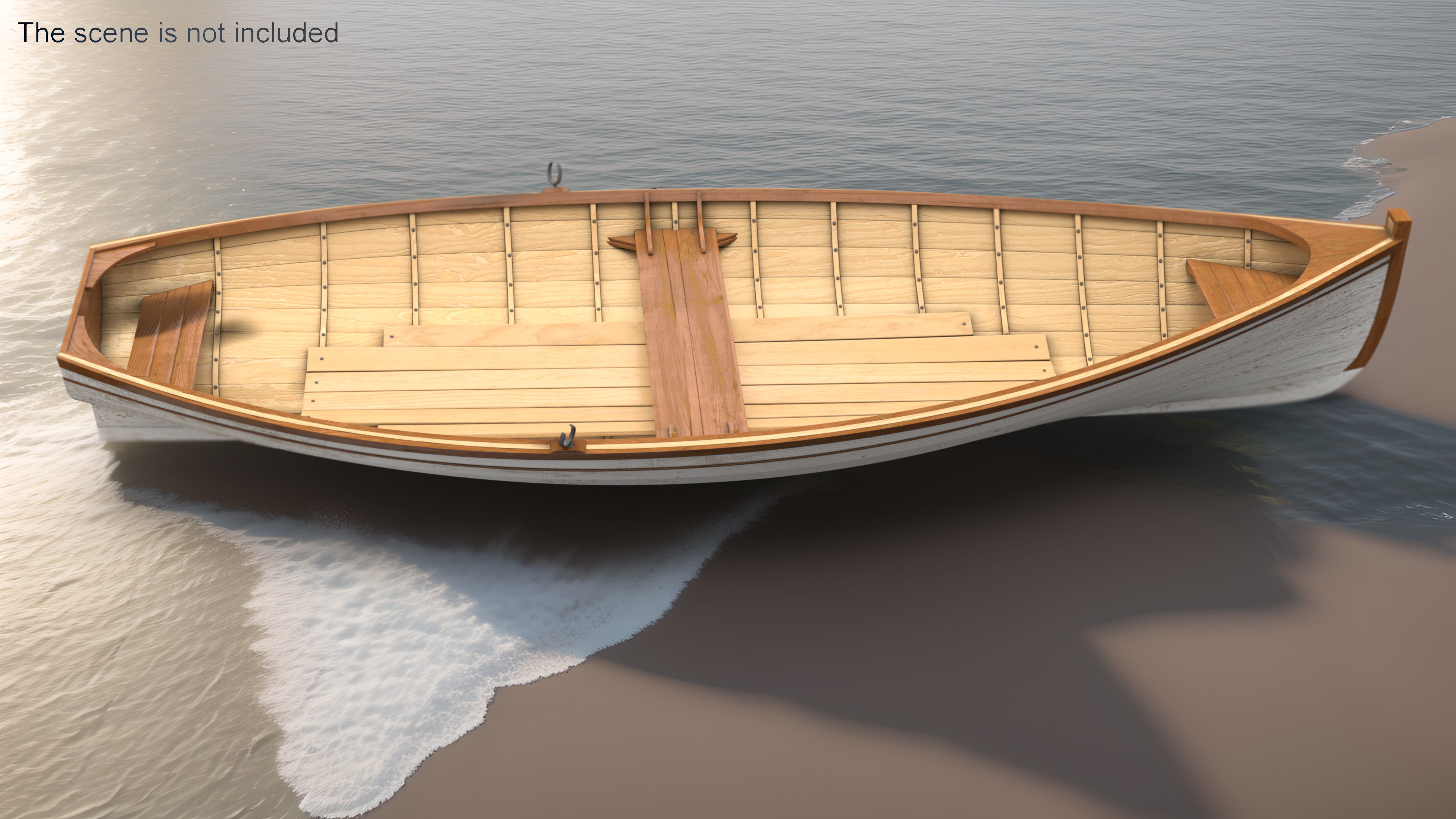 Whitehall Rowboat 3D