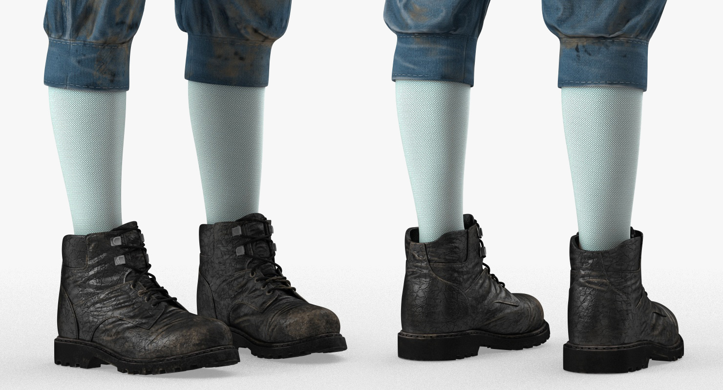 Vintage Style Realistic Boy 3D