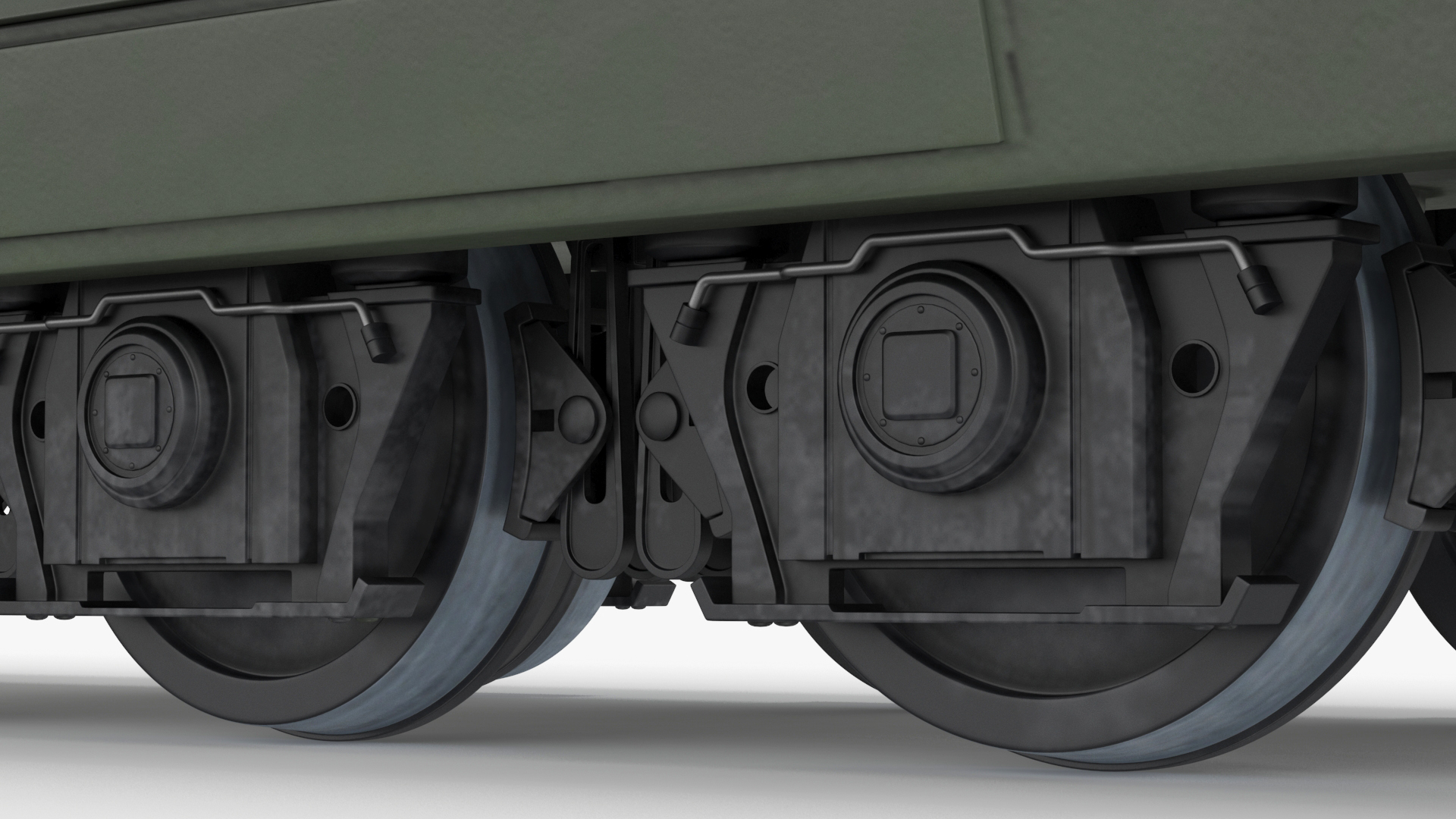 New York Central Hudson Train 3D model