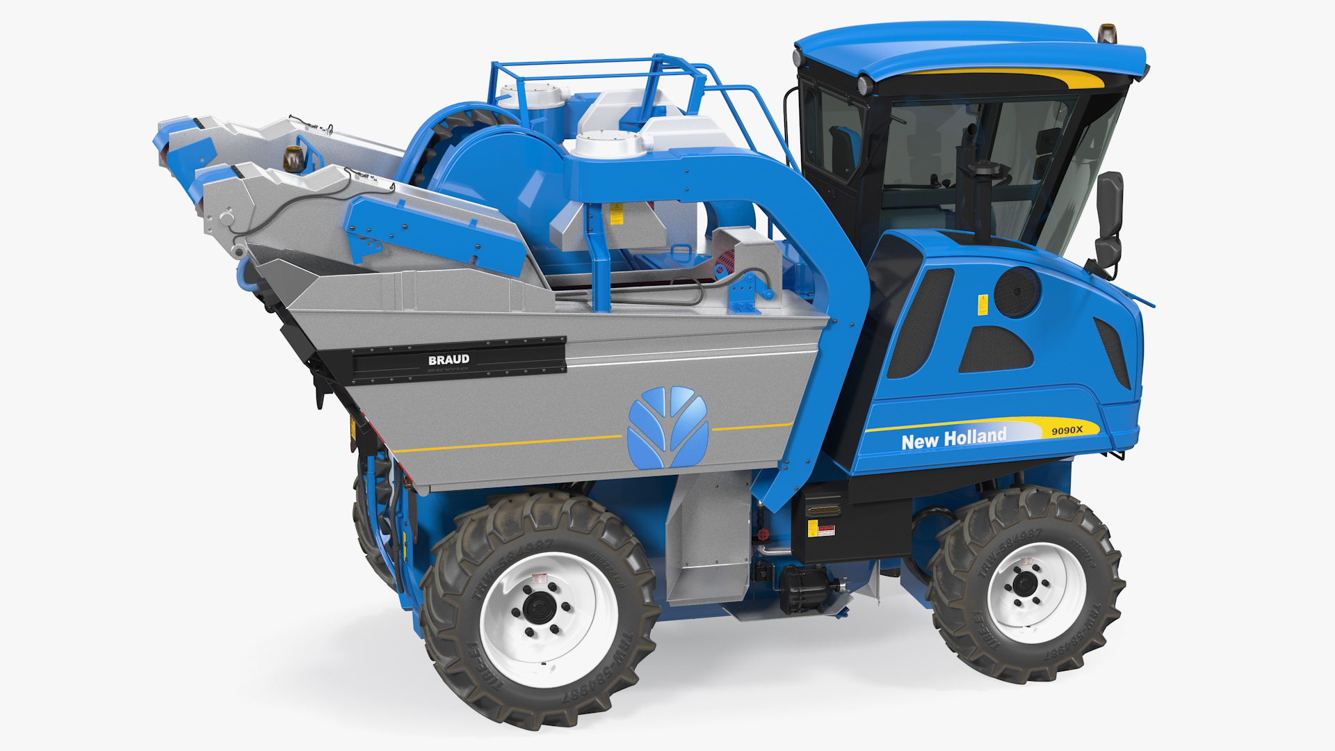 New Holland Braud 9090X Olive Harvester 3D model