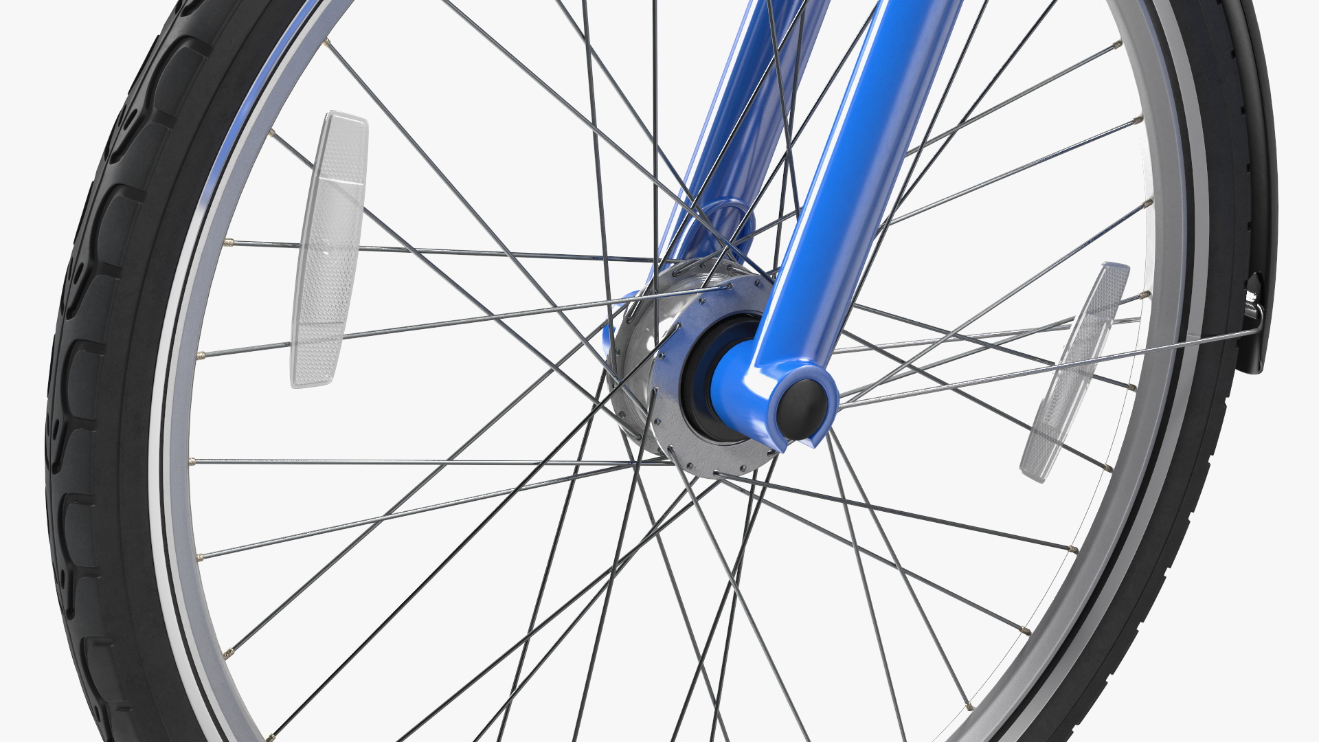3D City Bike with Branding model