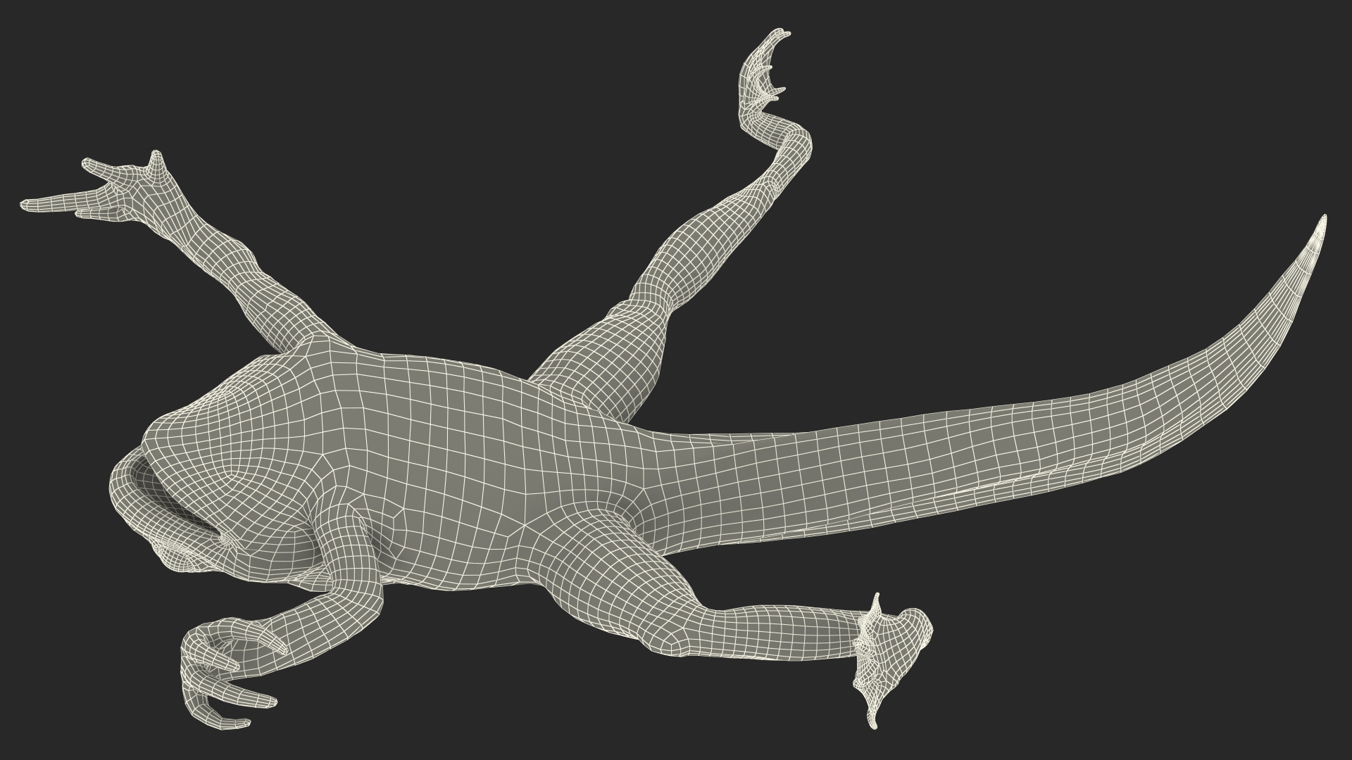 Tadpole with Four Legs 3D