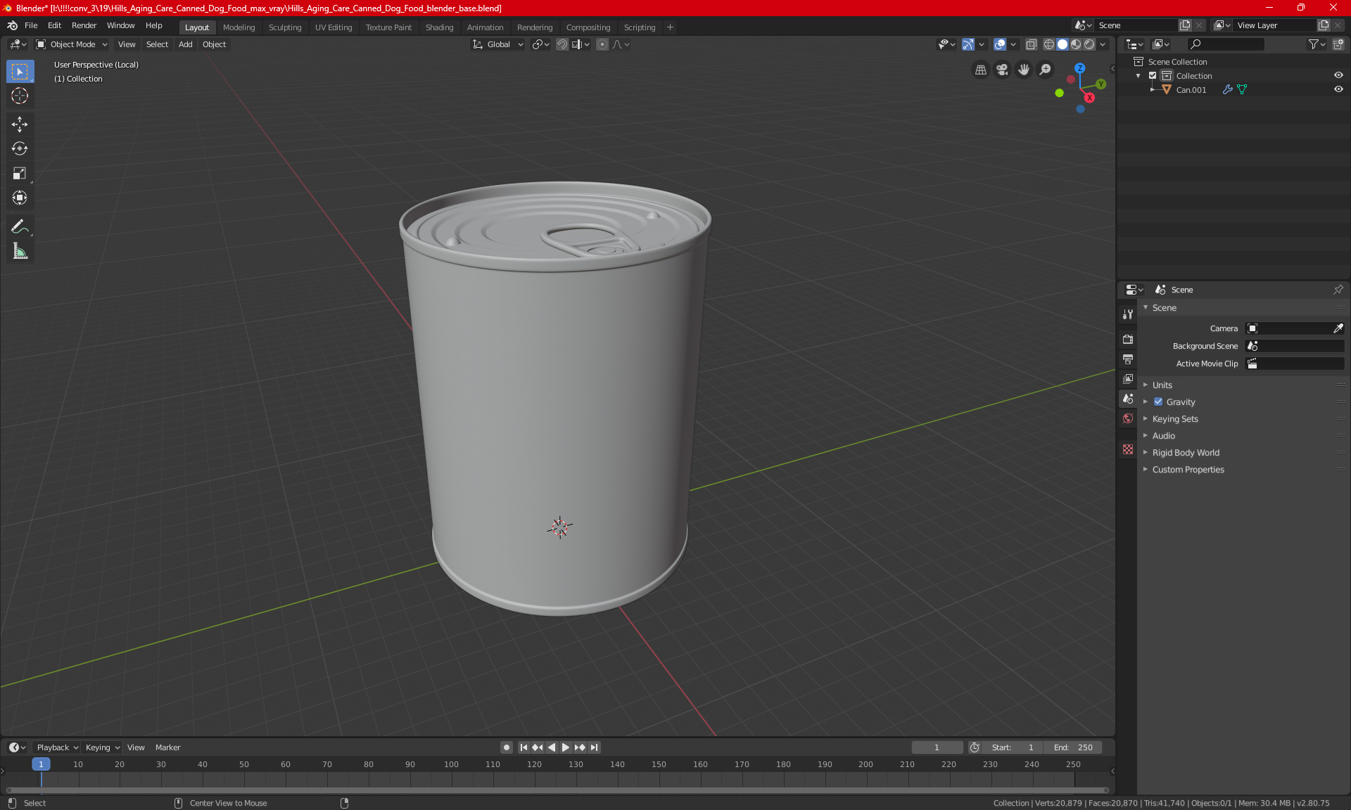 3D Pedigree Puppy Canned Food