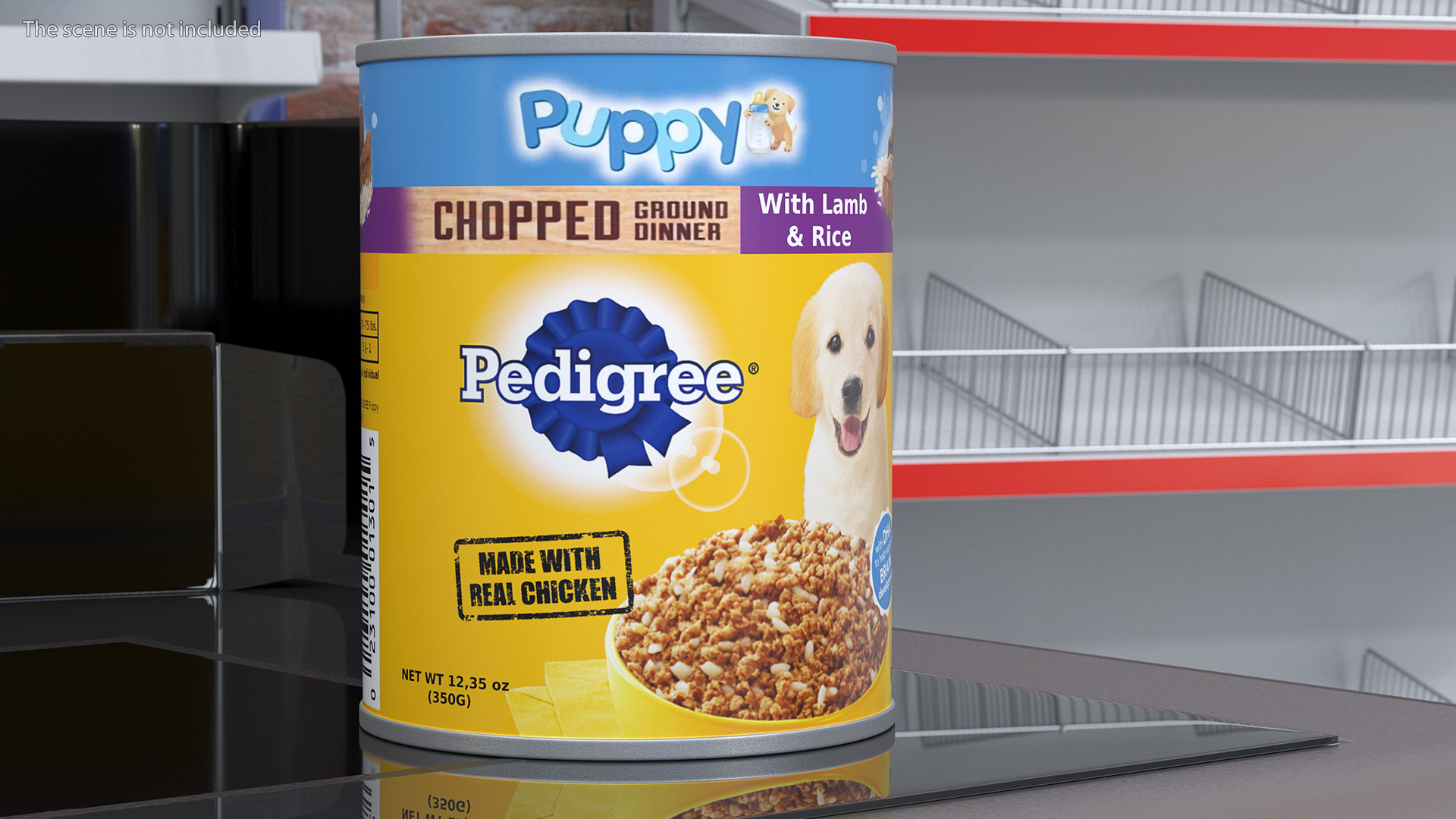 3D Pedigree Puppy Canned Food