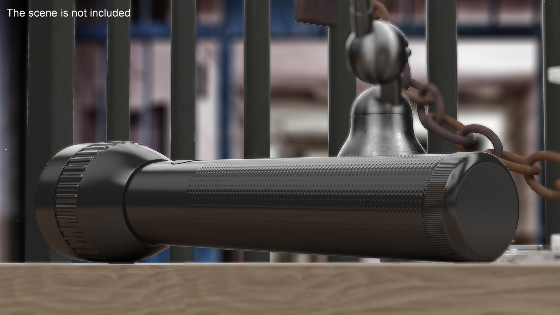 3D Police Tactical Flashlight