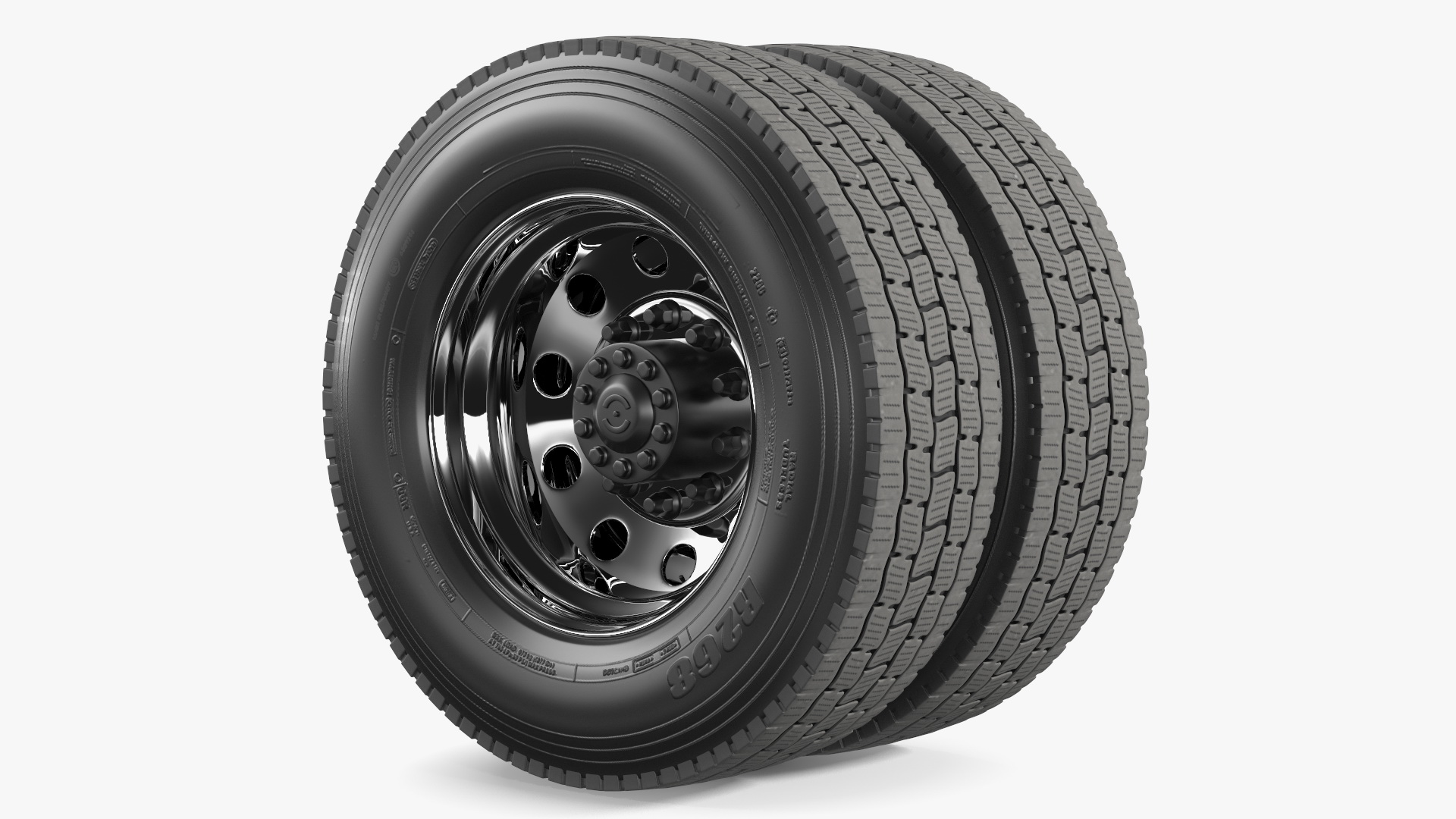 3D Wheel Rear Truck Rims