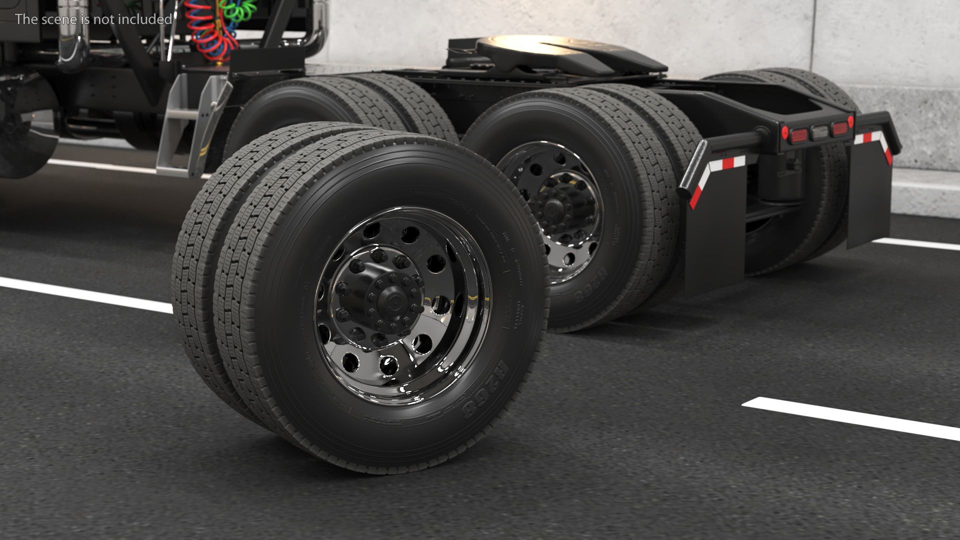 3D Wheel Rear Truck Rims