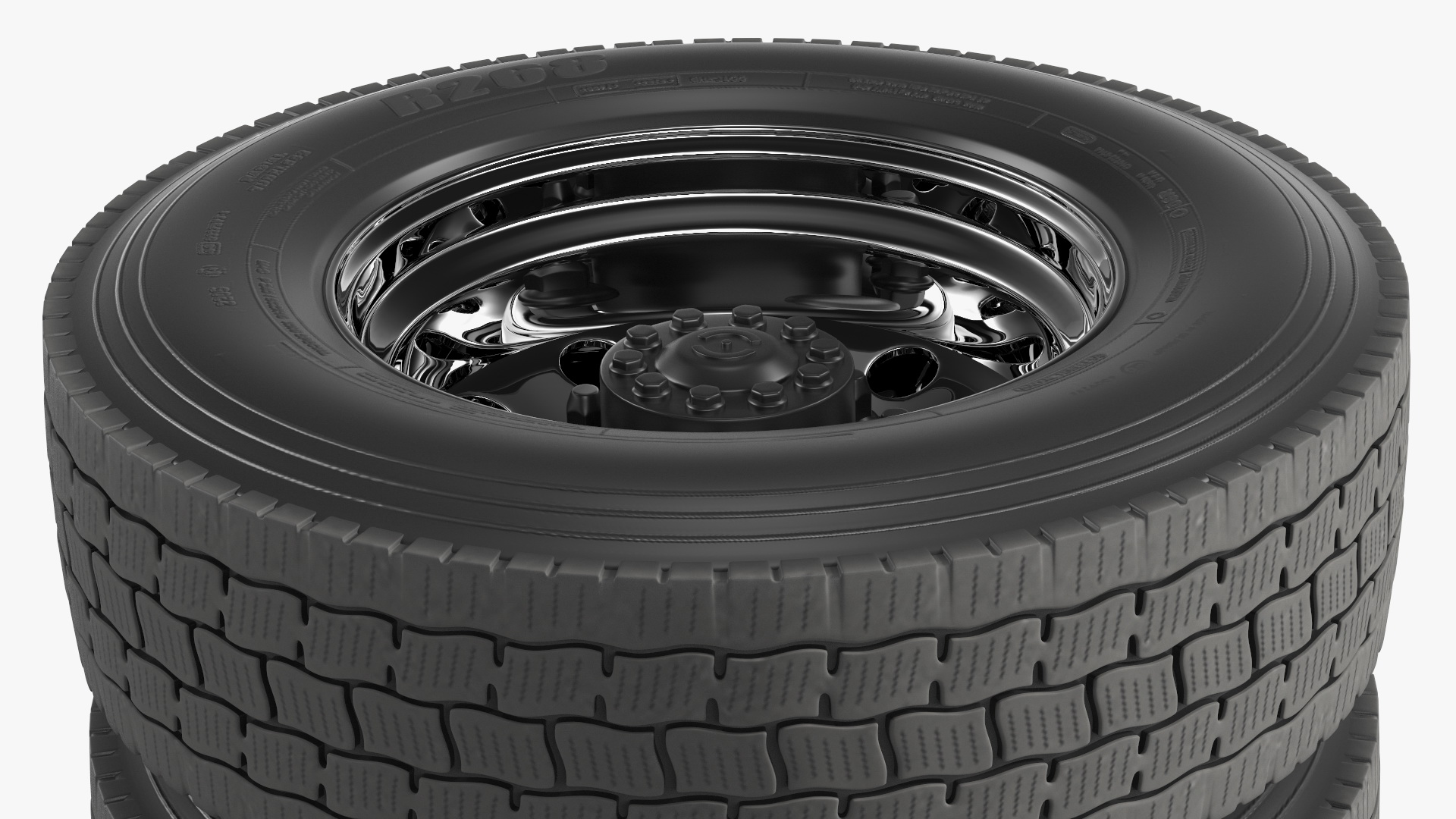 3D Wheel Rear Truck Rims