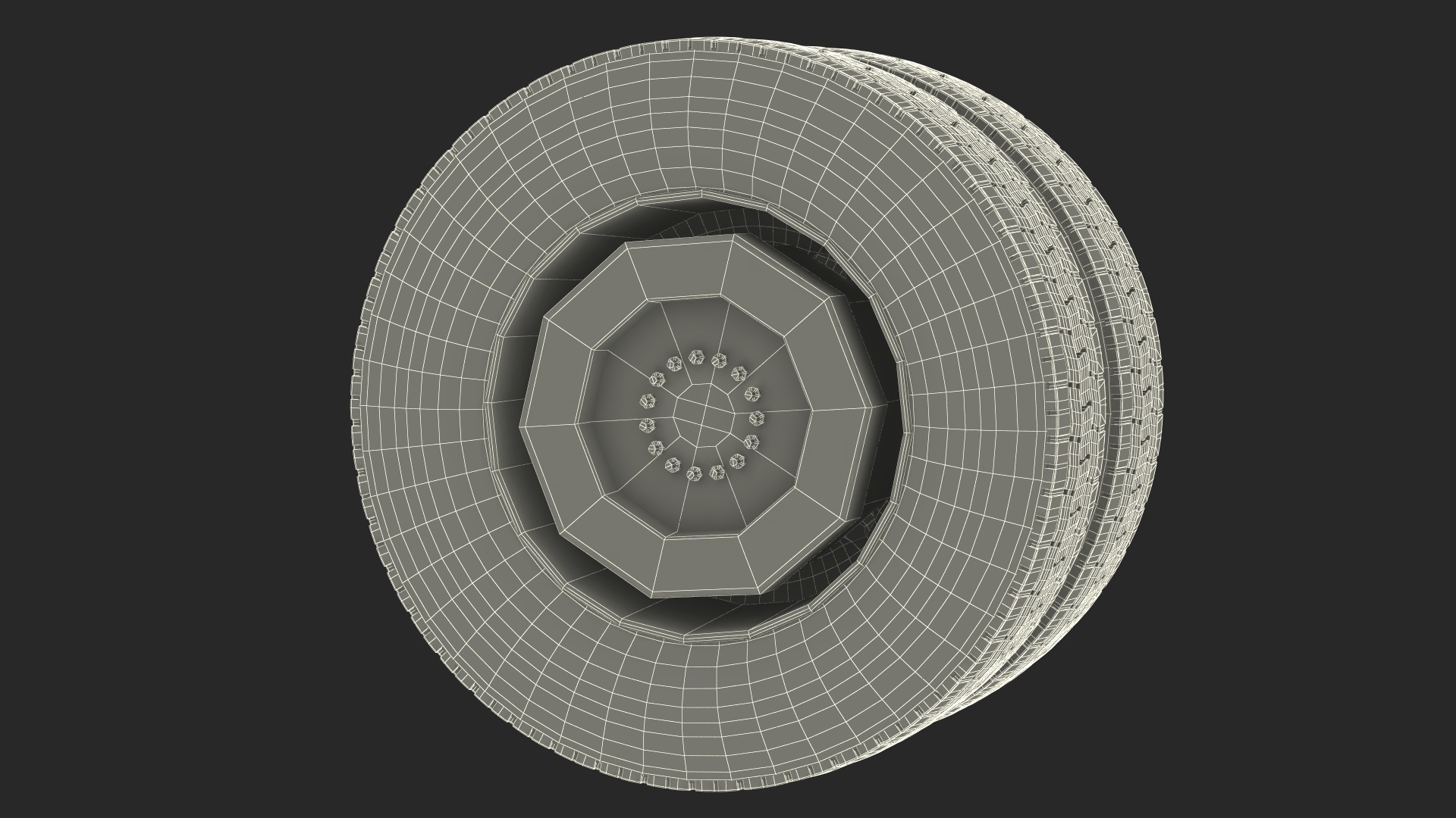 3D Wheel Rear Truck Rims