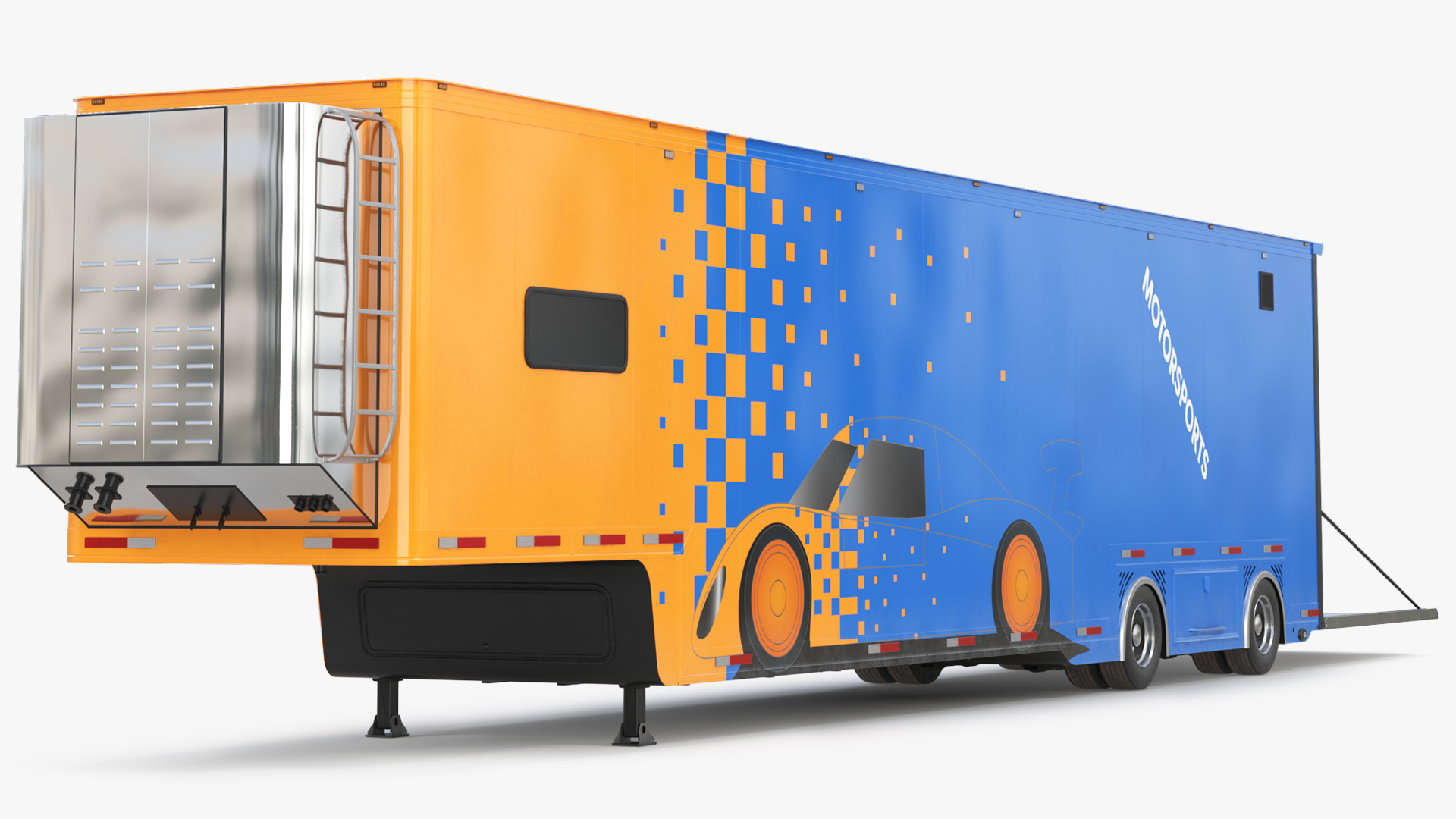 Featherlite 53 Trailer with Interior Simplified