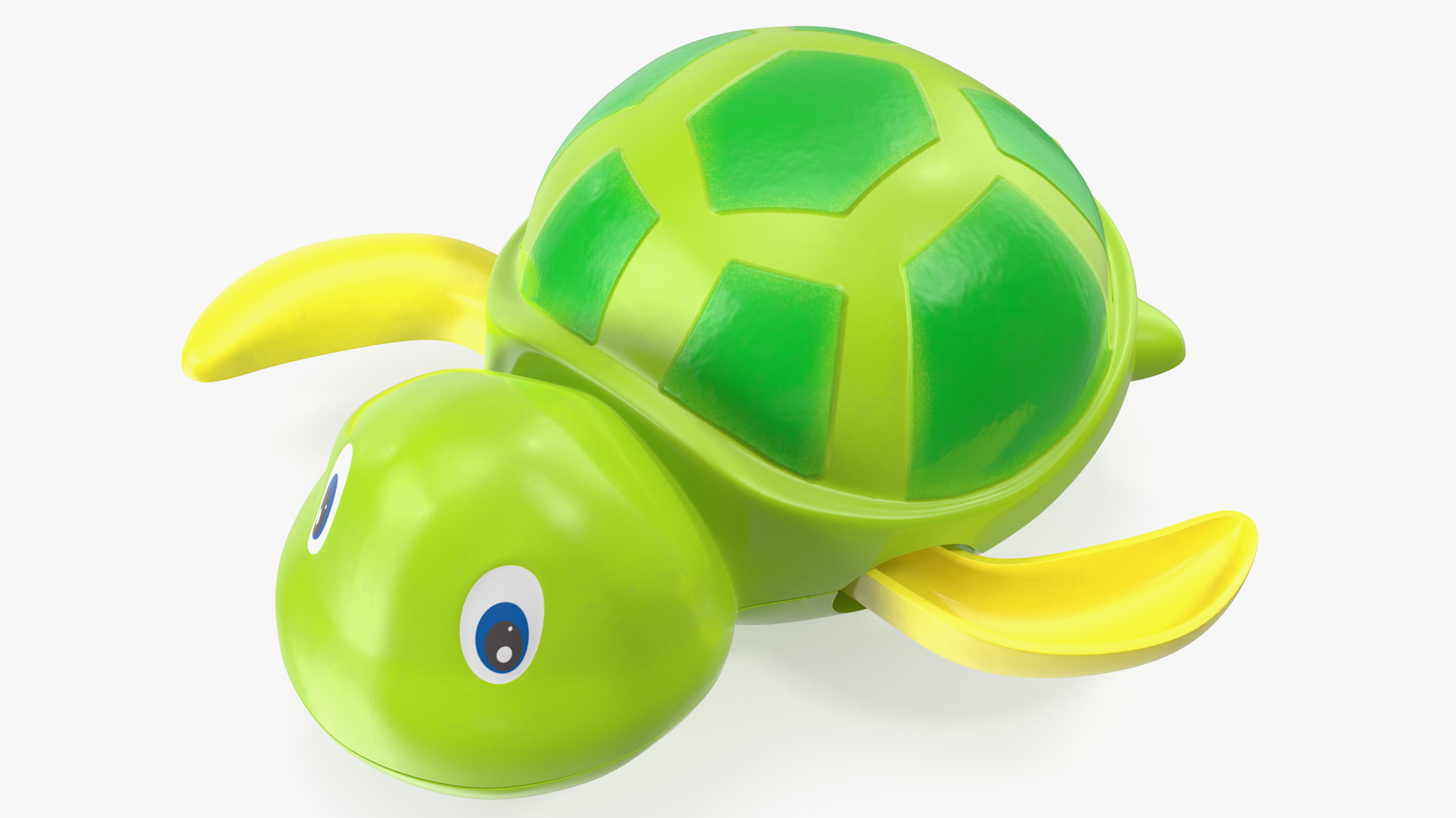 3D Wind Up Turtle Bath Toy model