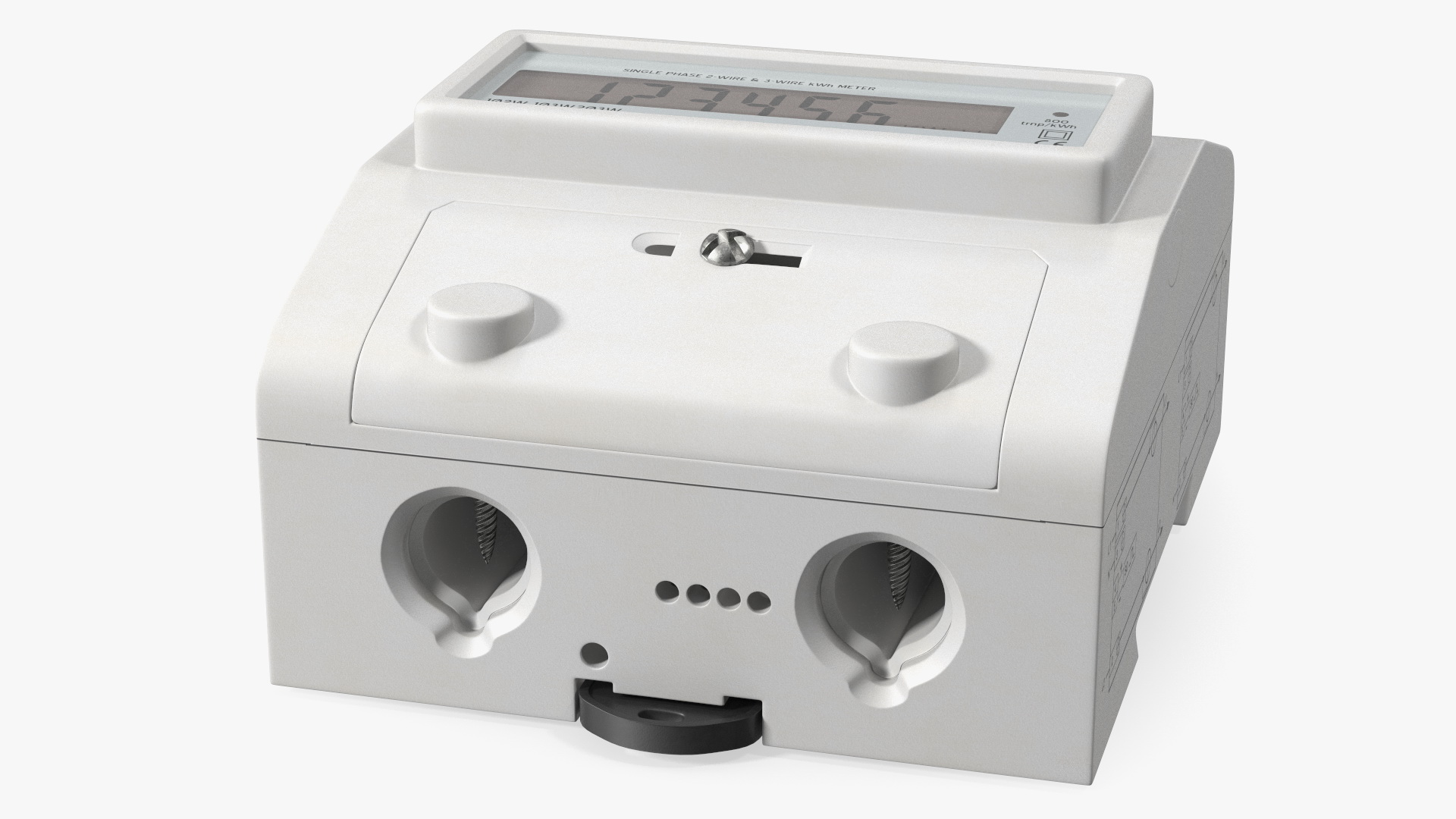 3D model Electromechanical Electricity Meter