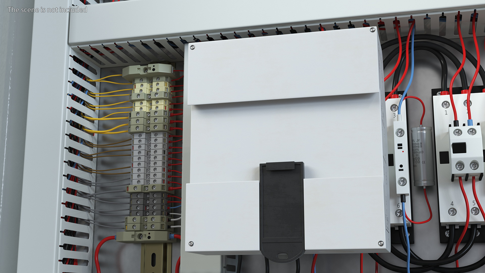 3D model Electromechanical Electricity Meter