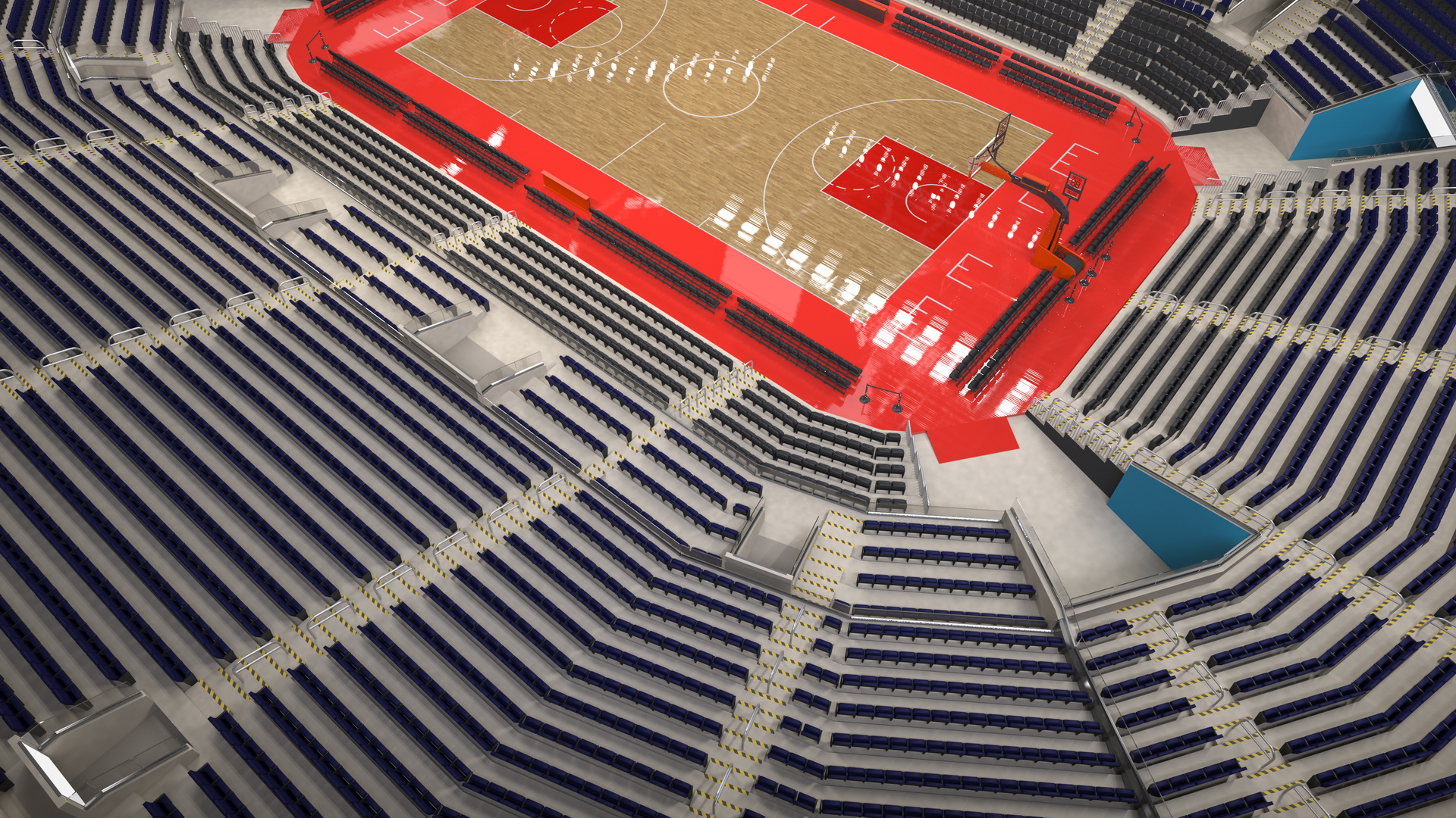 3D Basketball Arena