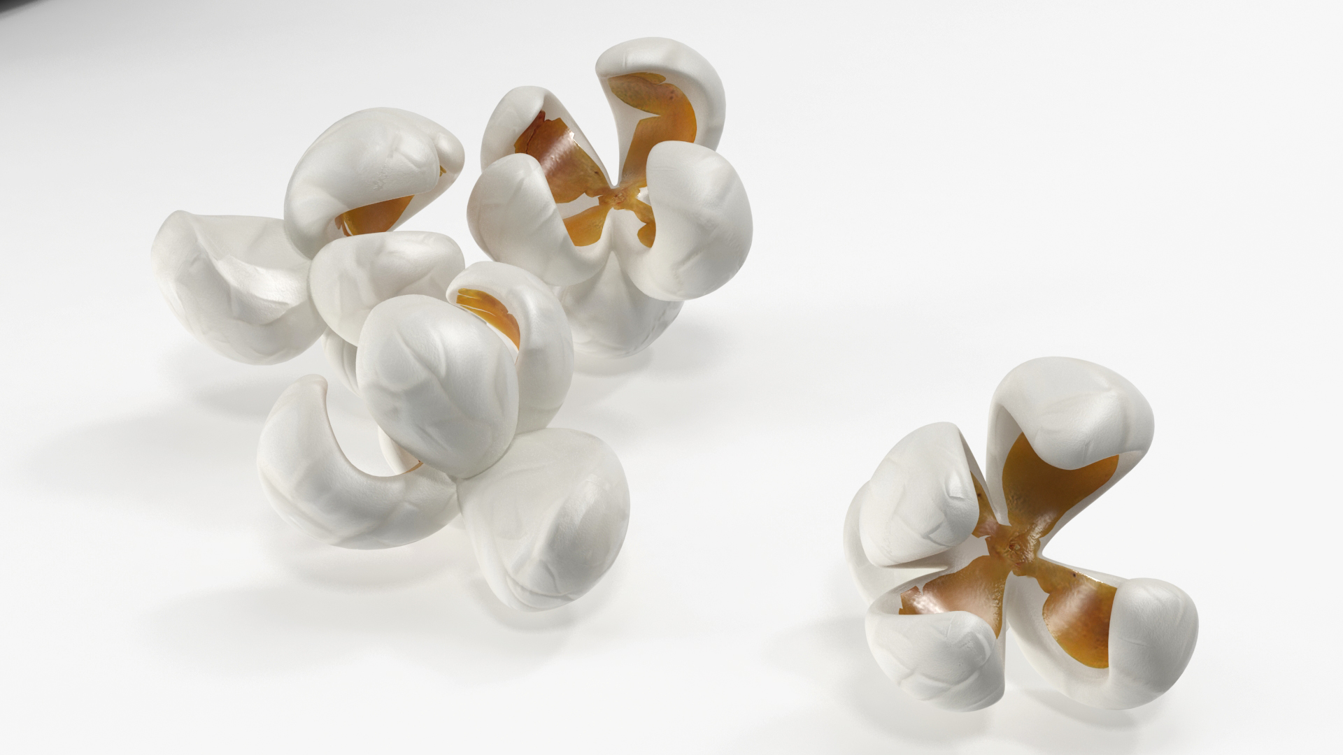 3D Home Popcorn Popper Maker Dash White