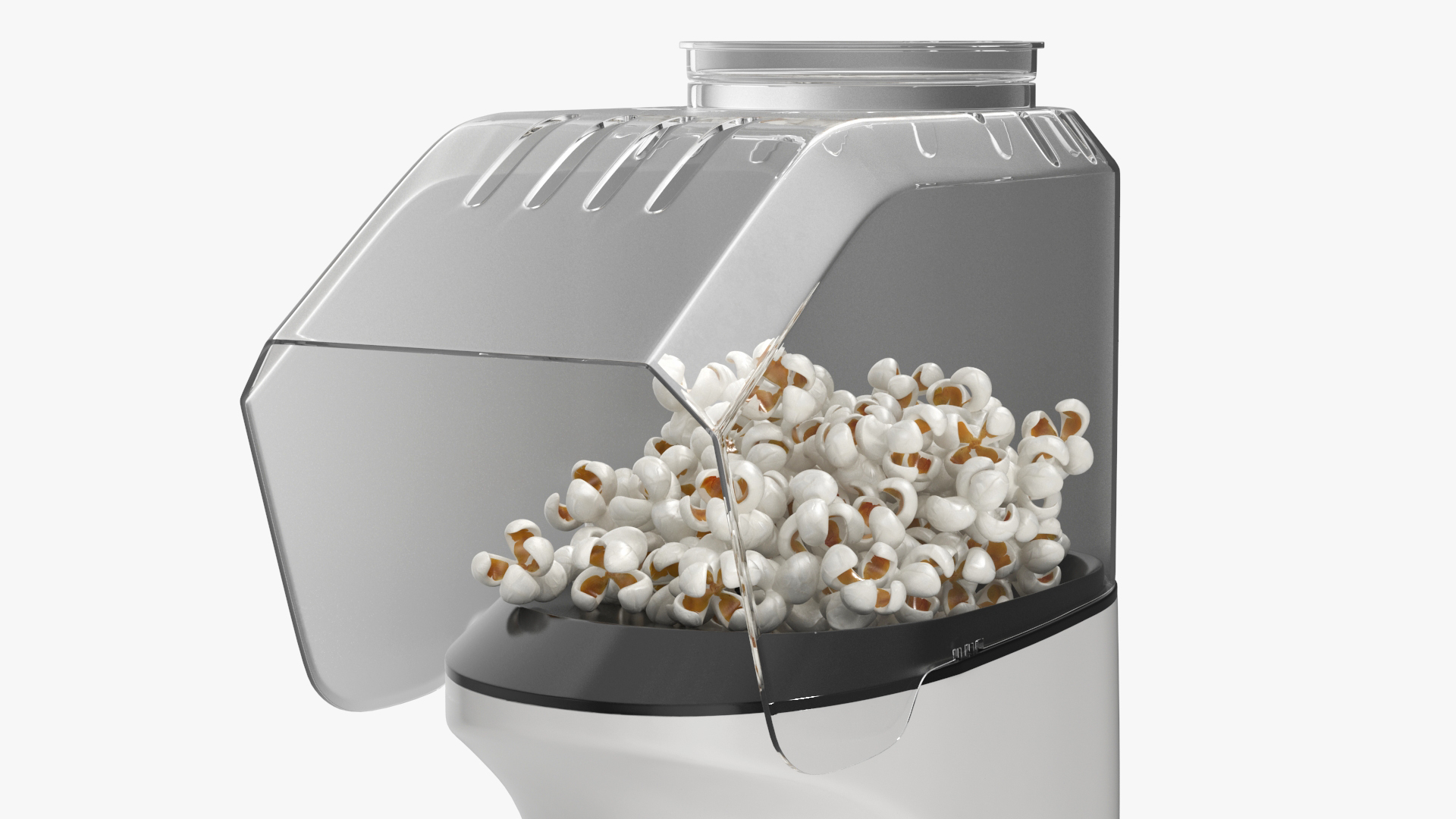 3D Home Popcorn Popper Maker Dash White