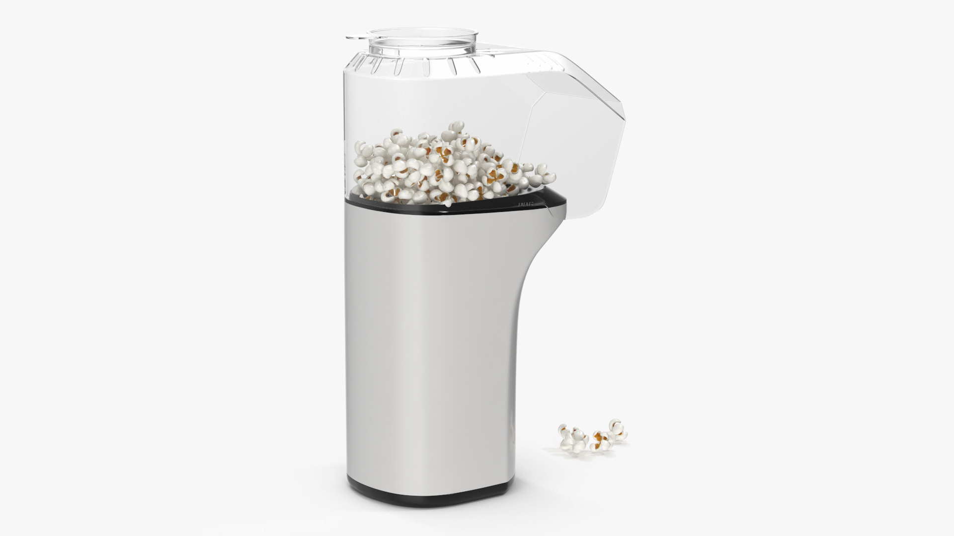 3D Home Popcorn Popper Maker Dash White