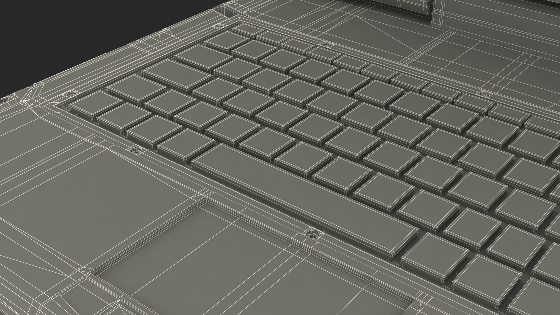 3D Rocky RK12 Army Laptop Old
