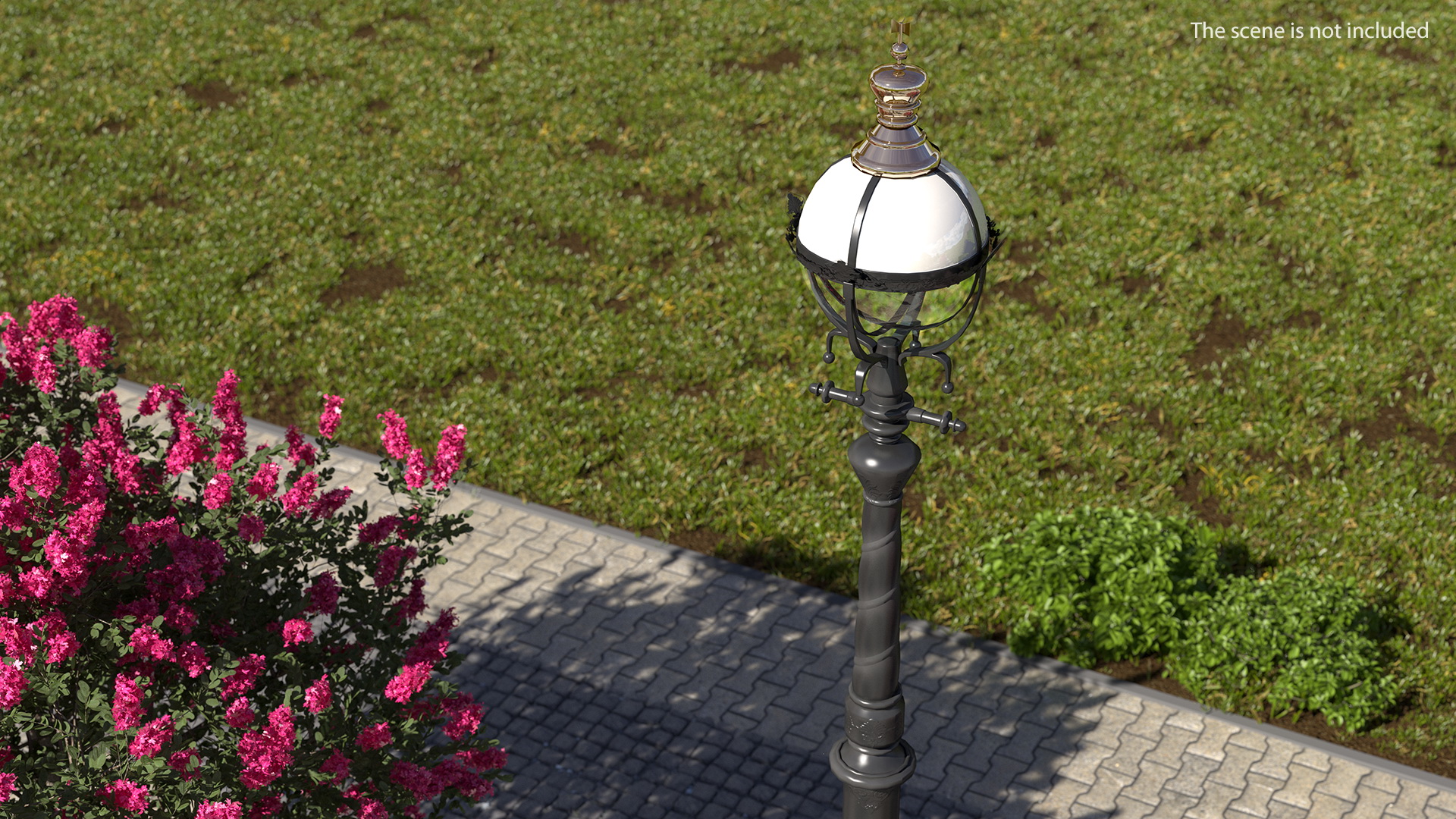 3D Outdoor Decorative Street Lantern model