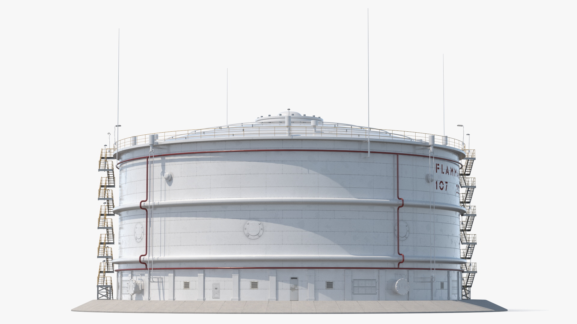 3D Oil Storage Reservoir