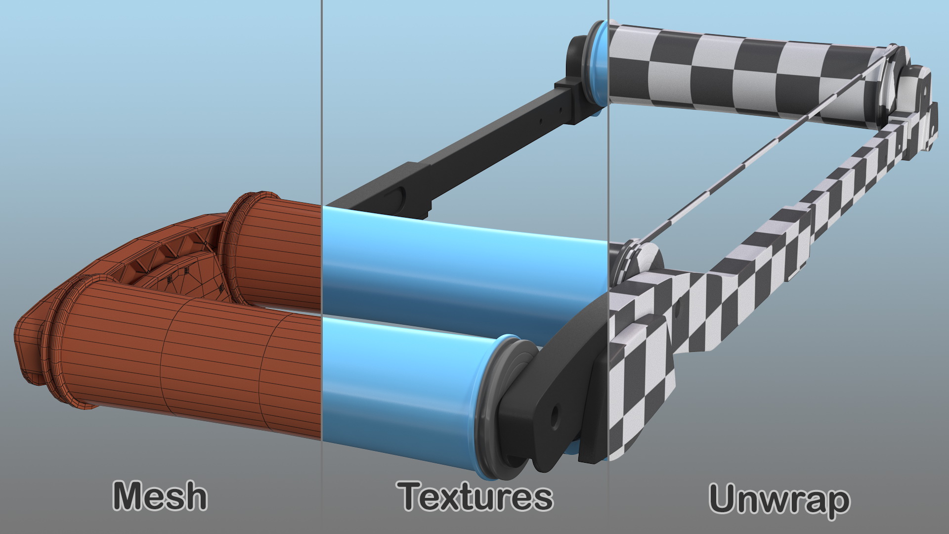 3D Tacx Galaxia Advanced Roller Trainer
