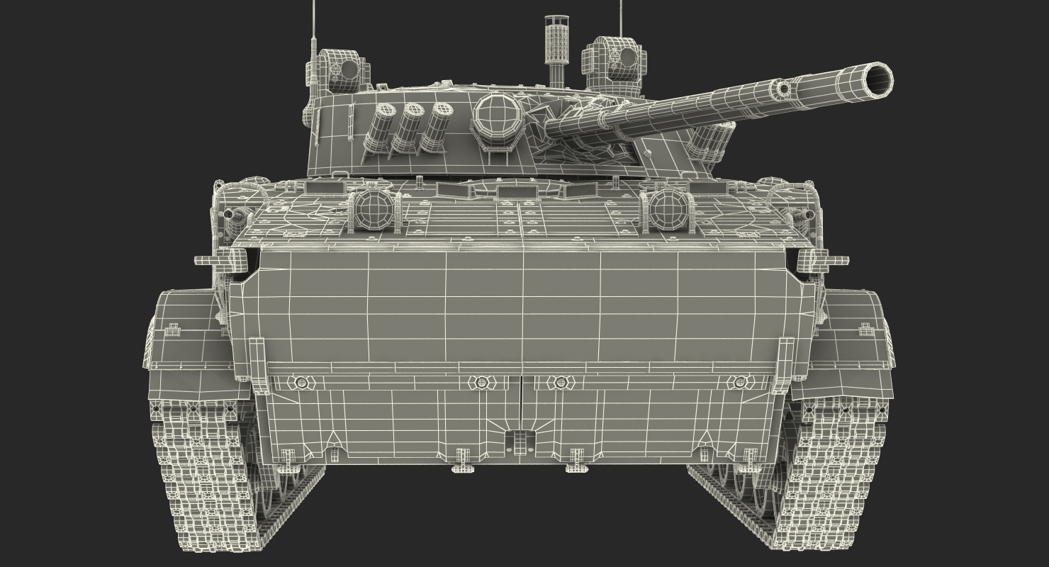 3D model Light Tank BMP 3 Desert Rigged