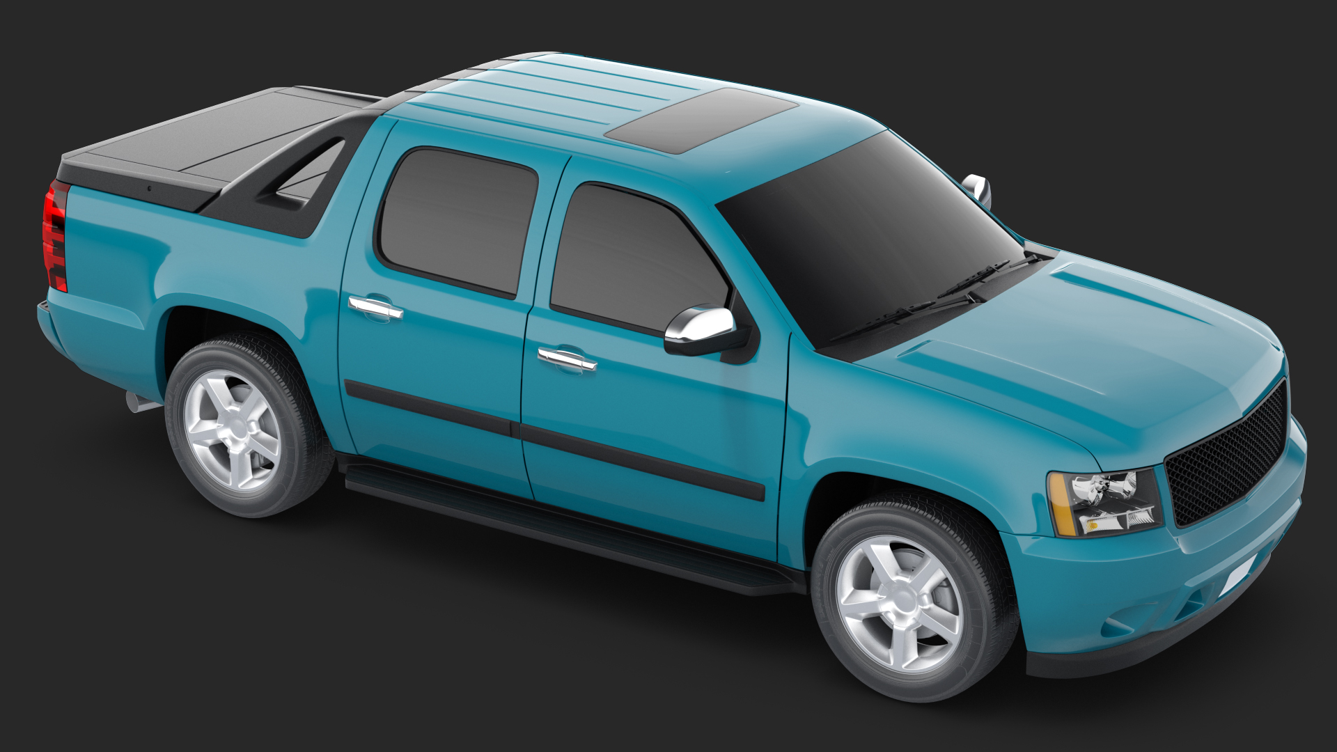 SUV Pickup Simple Interior Generic 3D model
