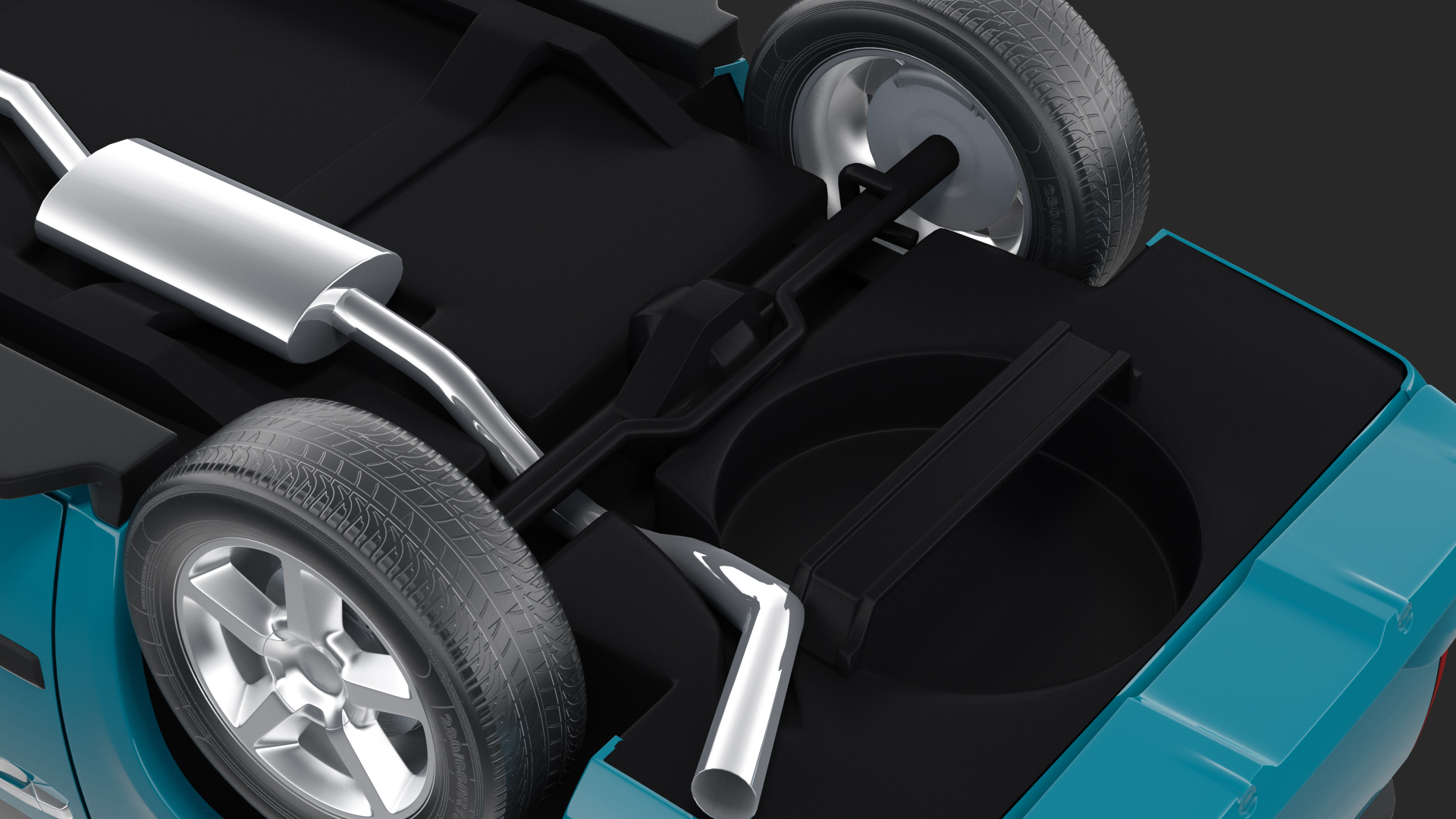 SUV Pickup Simple Interior Generic 3D model