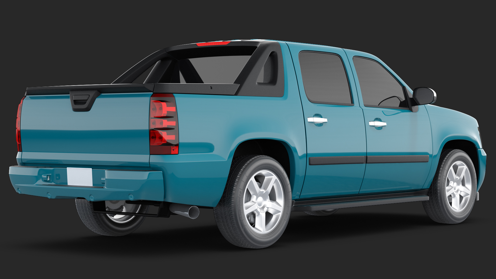 SUV Pickup Simple Interior Generic 3D model